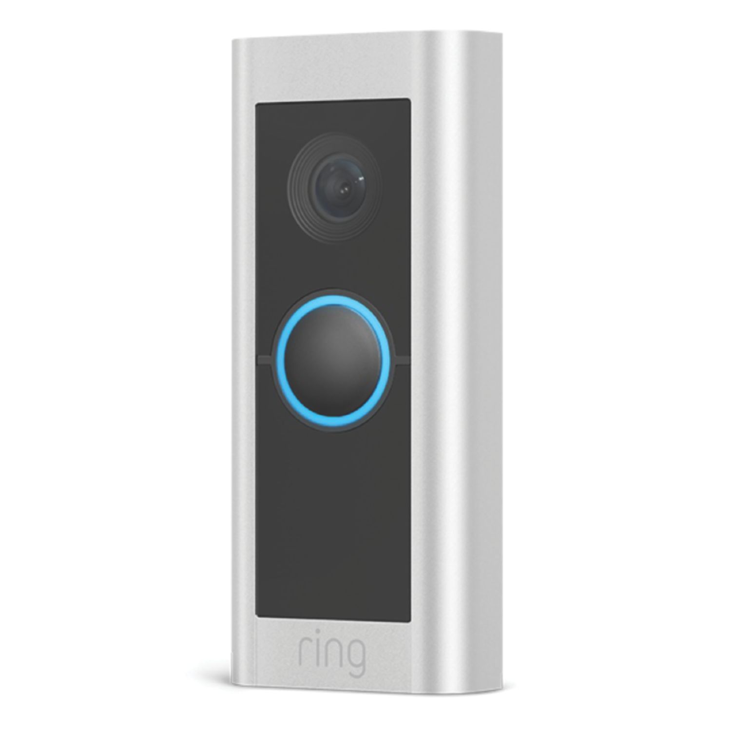 Ring Pro 2 Wired Plug-In Smart Video Doorbell Satin Nickel (756VH)