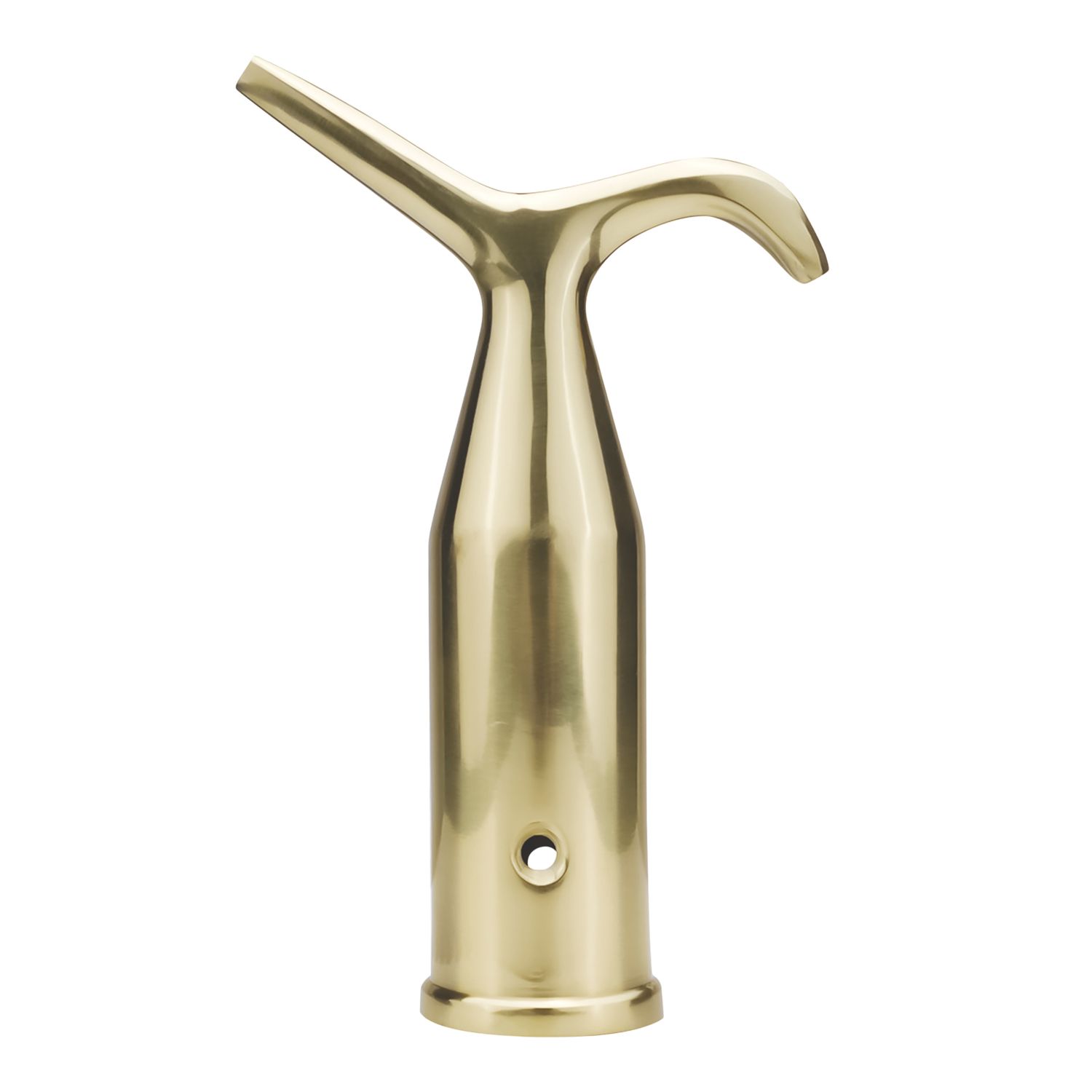 Smith & Locke Pole Hook Polished Brass 22.5mm x 115mm (757YX)