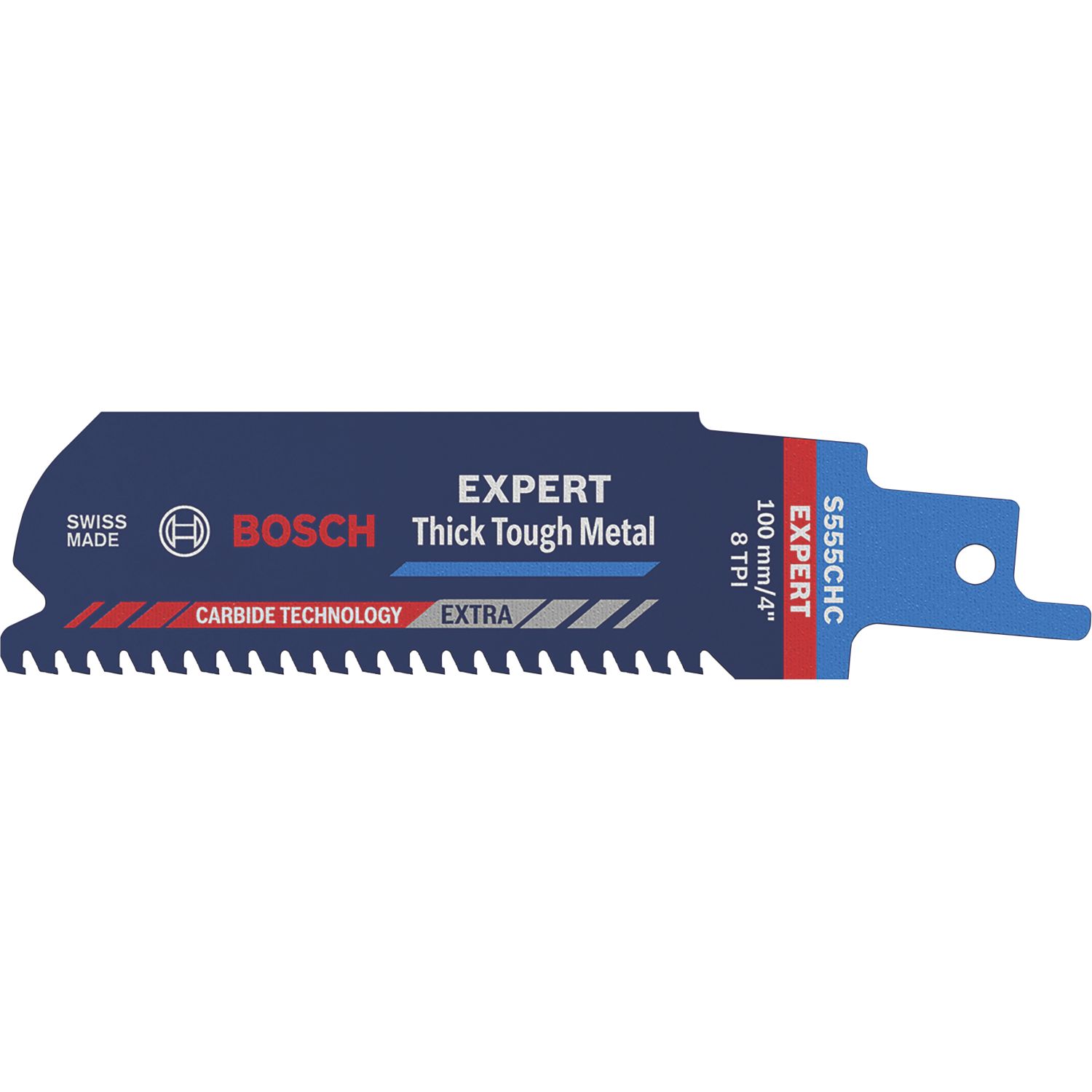 Bosch Expert S555CHC Metal Reciprocating Saw Blade 100mm (758RR)