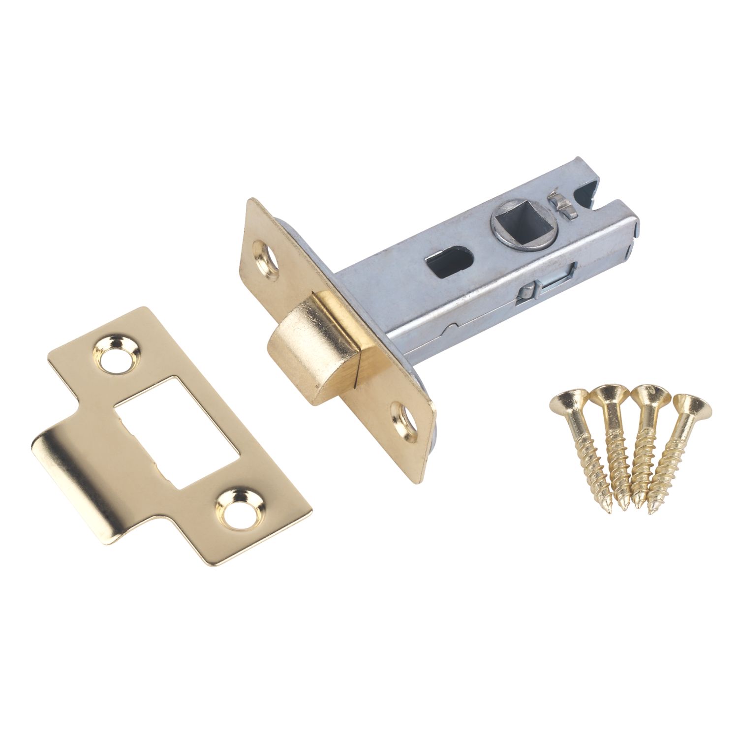Smith & Locke Electro Brass Tubular Mortice Latch 66mm Case - 45mm Backset (7601K)
