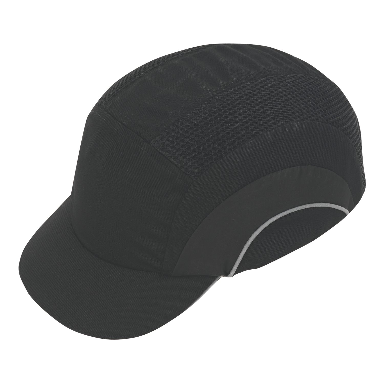 JSP HardCap Short Peak Bump Cap Black One Size (76029)