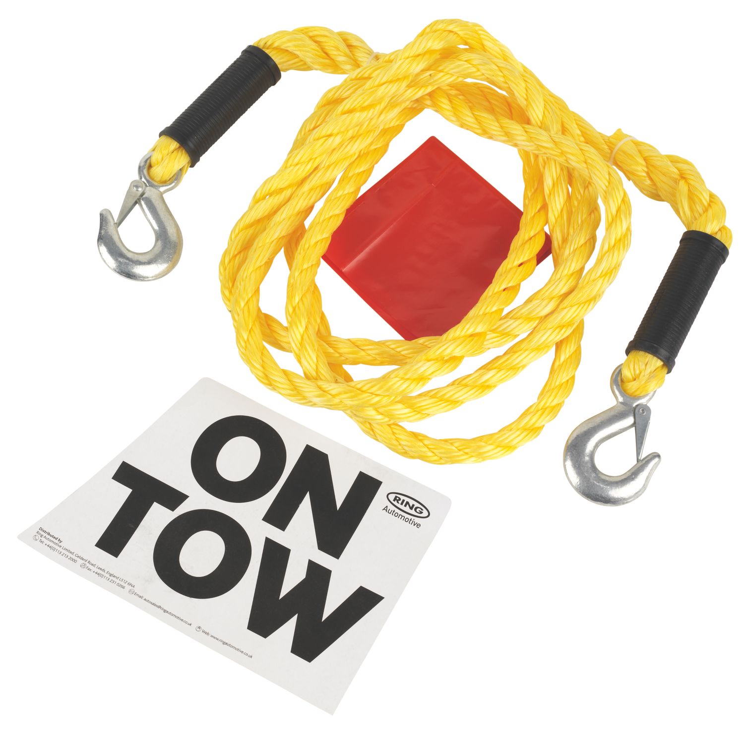 Ring 3.5 Tonne Heavy Duty Tow Rope 4m (76082)