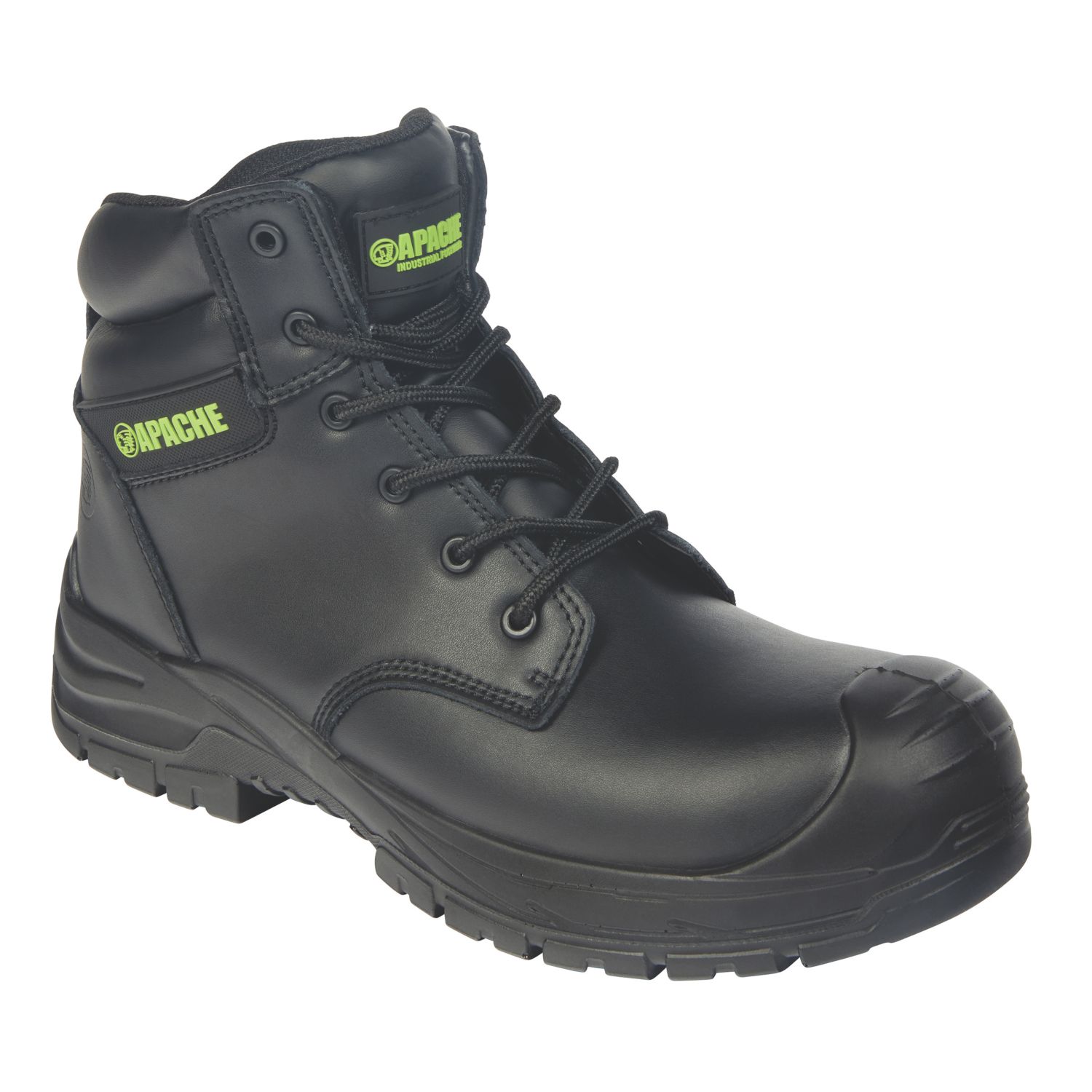 Apache Edmonton Size 3 Black Waterproof Safety Boots (762RL)