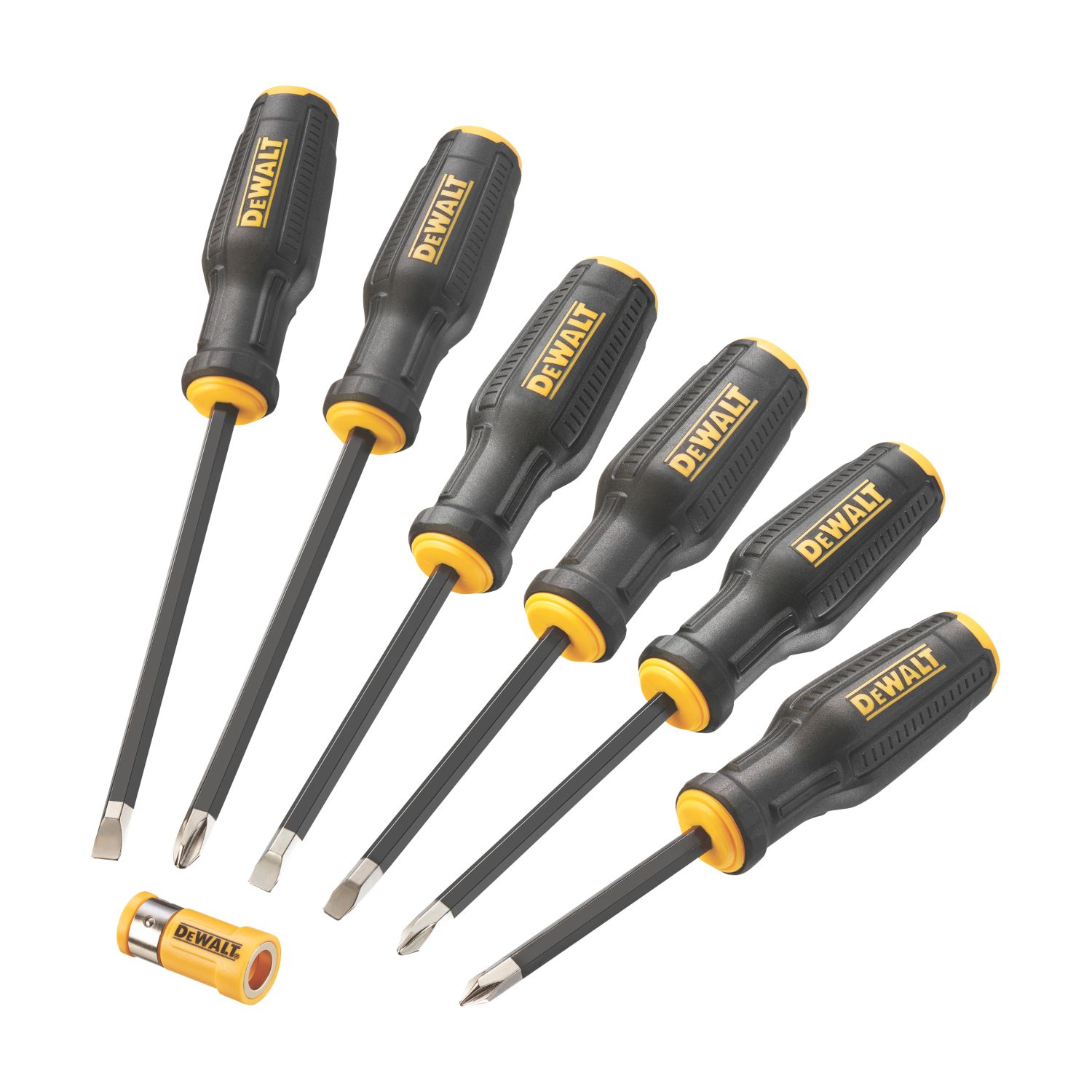 DEWALT MaxFit Mixed Demolition Screwdriver Set 6 Pieces (763XR)