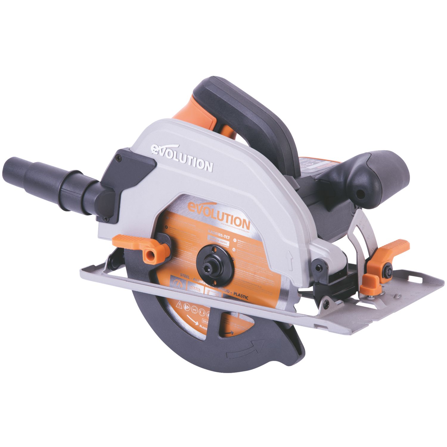 Evolution R185CCSL110 1200W 185mm Electric Multi-Material Circular Saw 110V (764FJ)