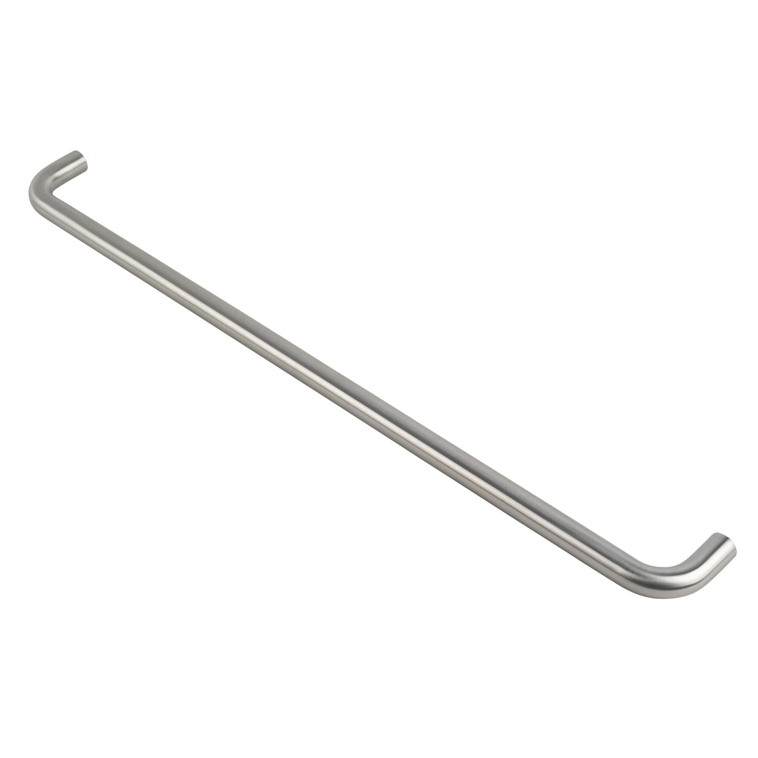 Eurospec Fire Rated D Pull Handle Satin Stainless Steel 19mm x 619mm (7655J)
