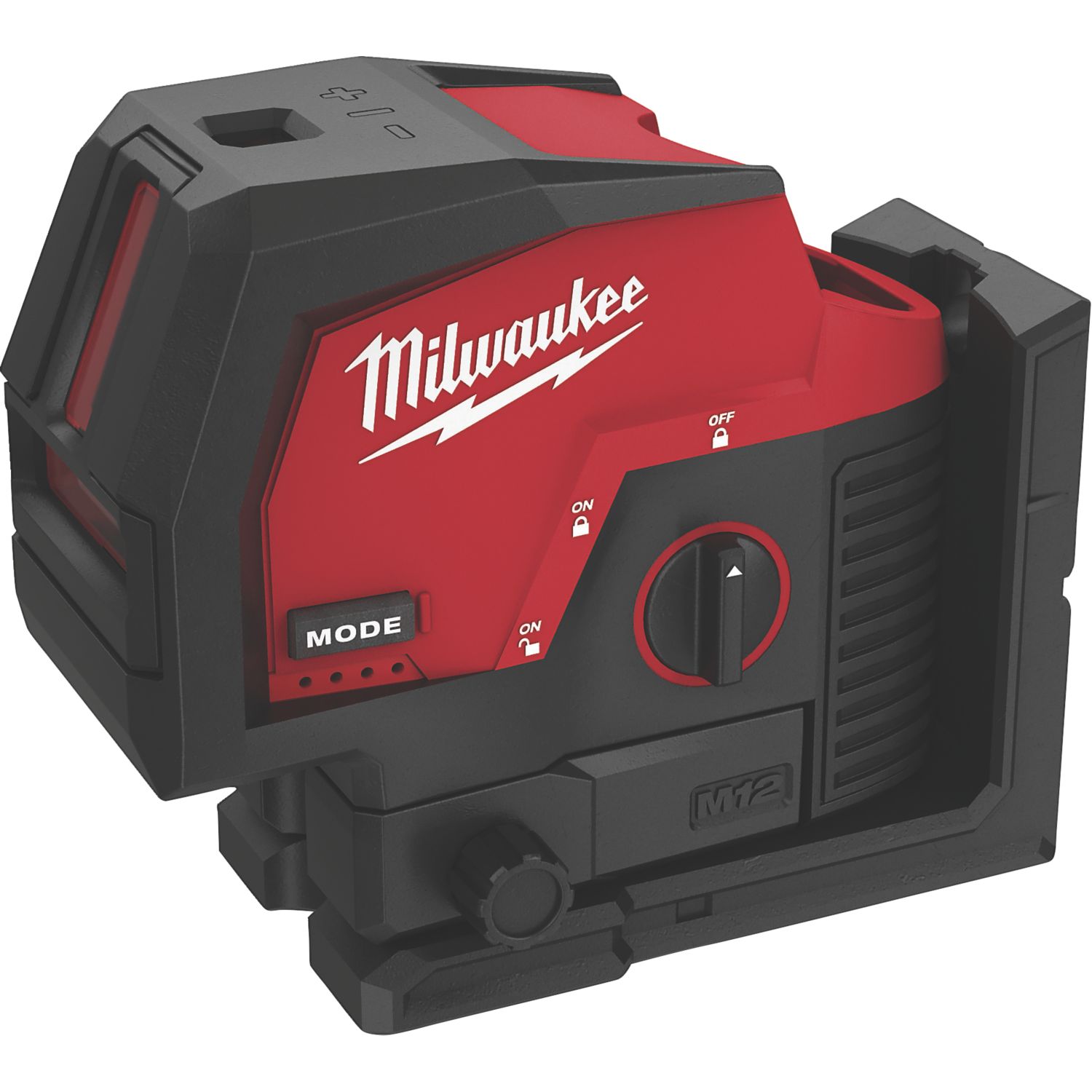 Milwaukee M12CLLP-0 12V Li-Ion RedLithium Green Self-Levelling Cross-Line Laser Level - Bare (765KH)
