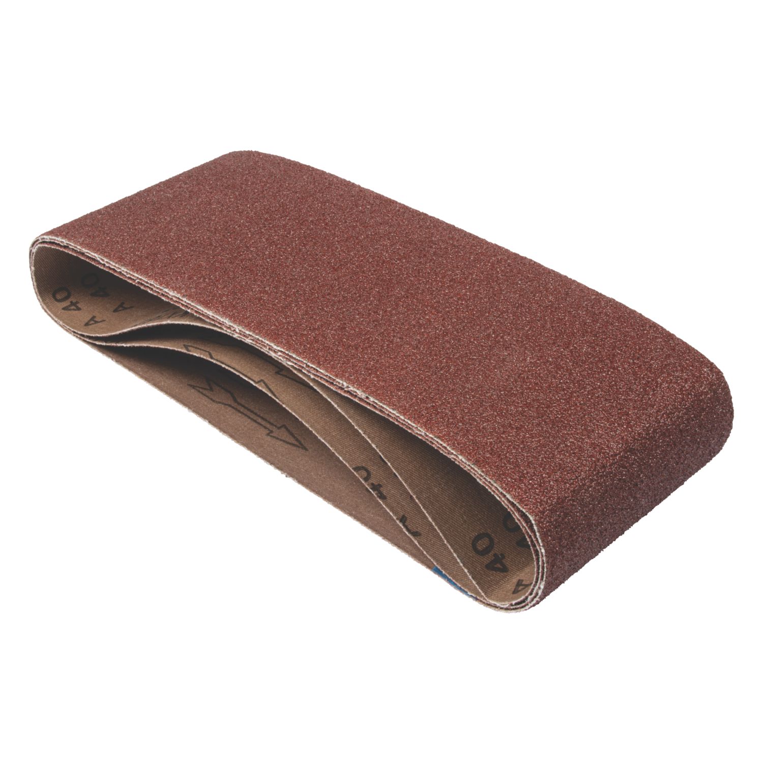 Trend AB/B100/80A 80 Grit Multi-Material Sanding Belts 610mm x 100mm 3 Pack (765RH)