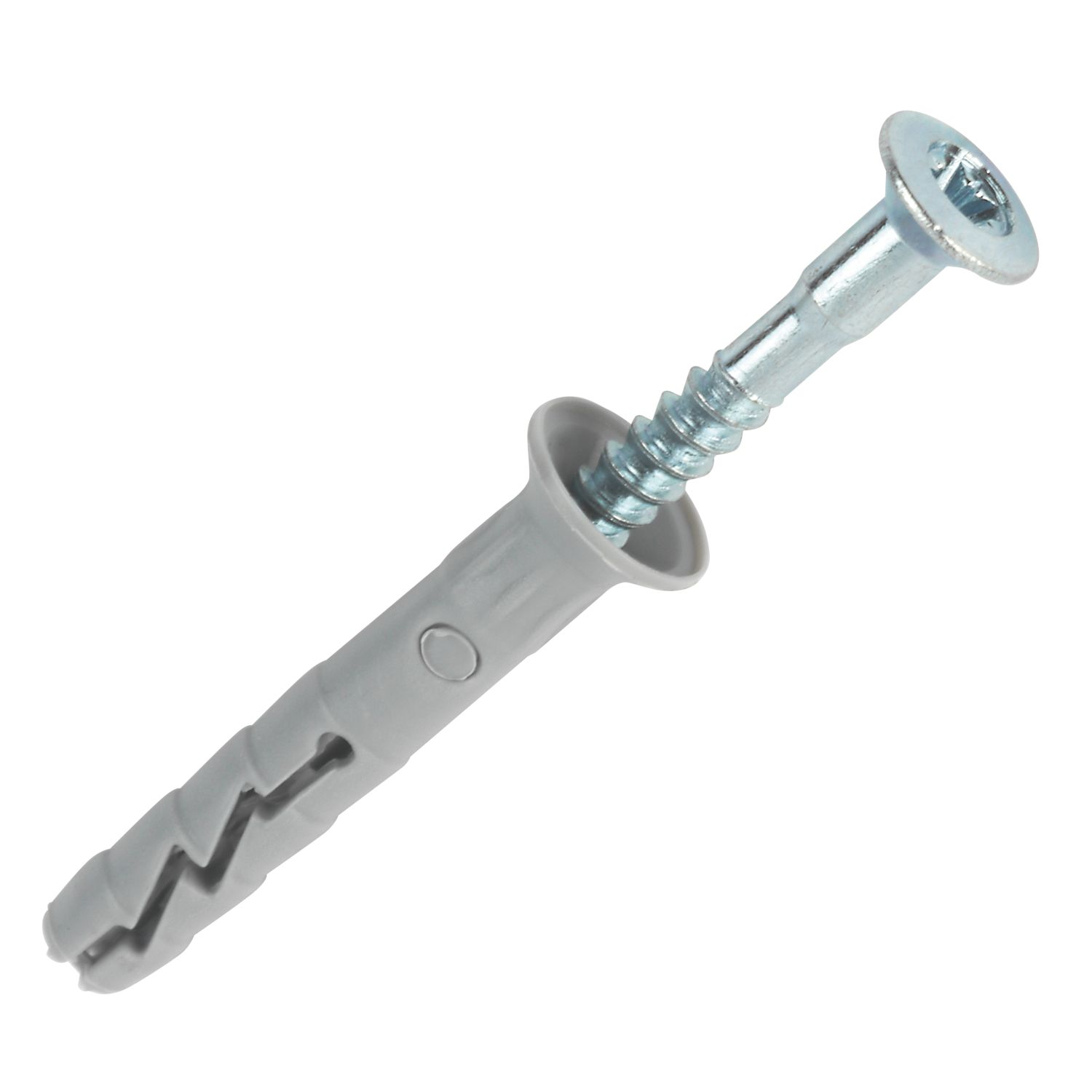 Rawlplug R-FX-N-L Nylon Hammer-In Fixings 6mm x 35mm 100 Pack (766VC)