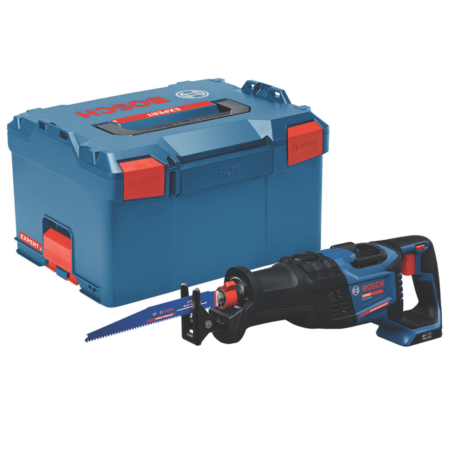Bosch Expert EXSA18V-32 18V Li-Ion AMPShare Brushless Cordless Reciprocating Saw - Bare (768AW)