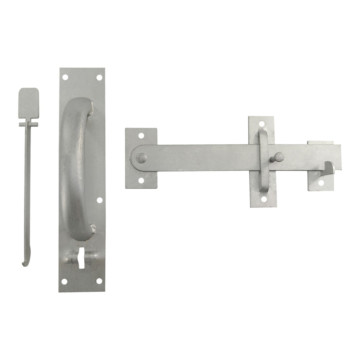 Smith & Locke Gate Latch Silver 217mm (769YE)