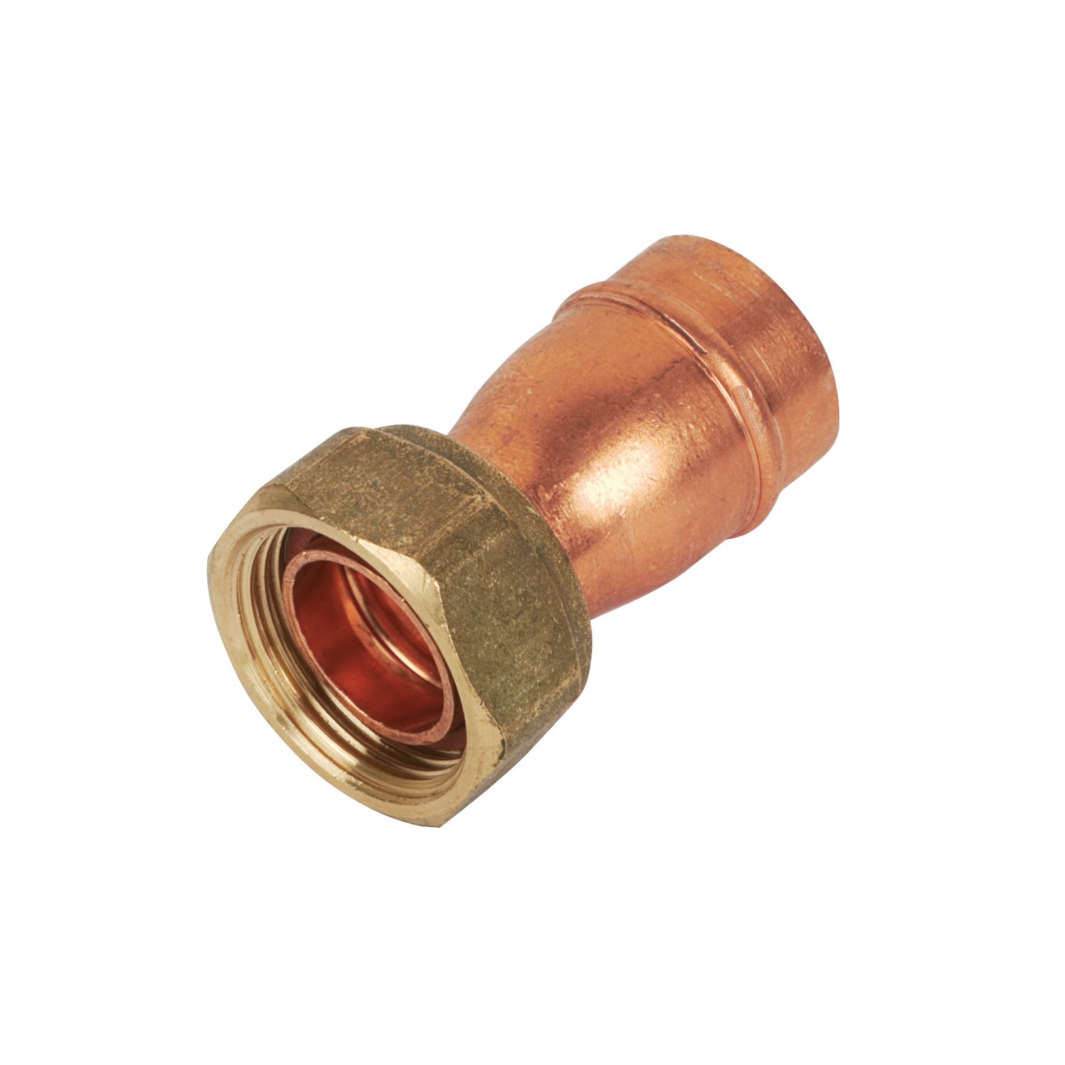 Yorkshire Copper Solder Ring Straight Tap Connector 22mm x 3/4" (77064)