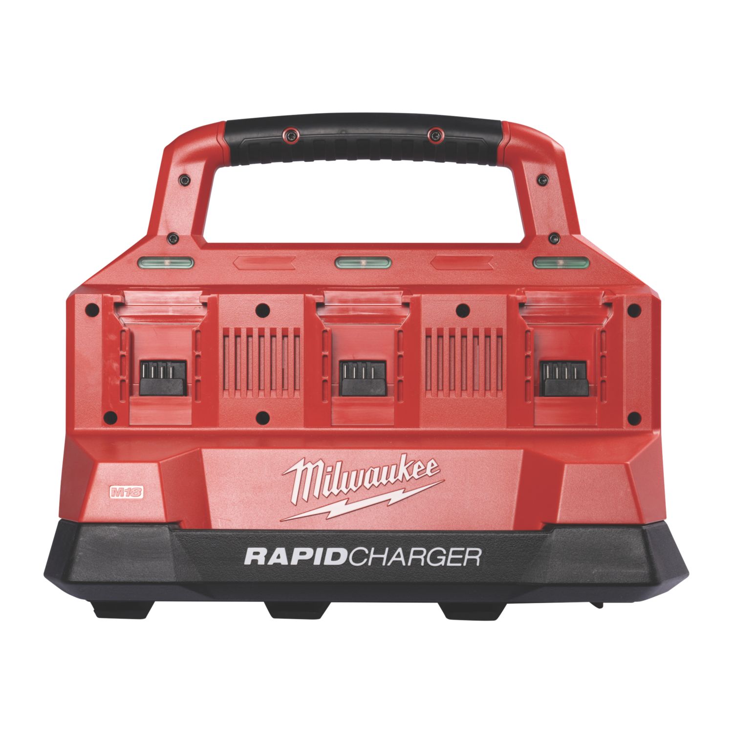 Milwaukee M18 PC6 Packout 18V Li-Ion RedLithium 6 Bay Rapid Charger (770GE)