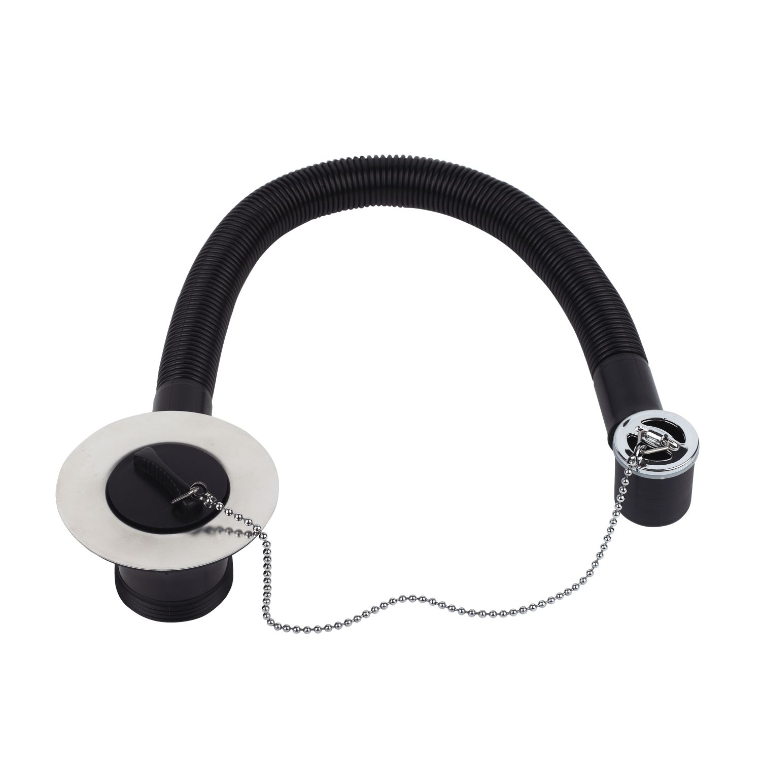 Essentials Sink Waste with Plug & Chain 12" (77140)