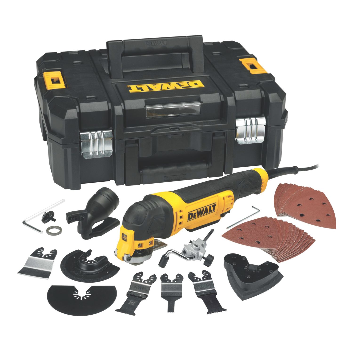 DEWALT DWE315KT 300W Electric Multi-Cutter 240V (77151)