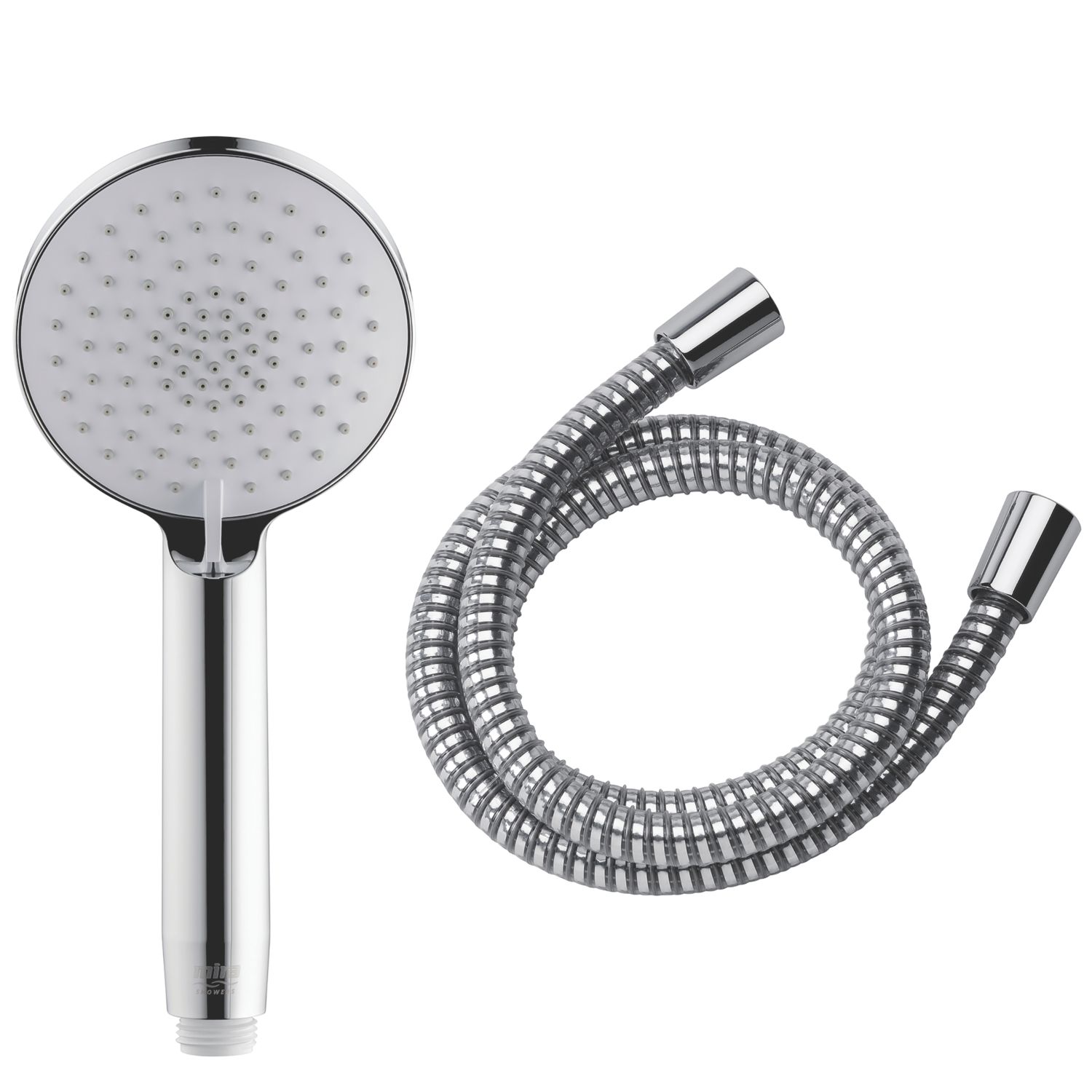 Mira Zest Shower Handset & Hose Chrome (773PM)