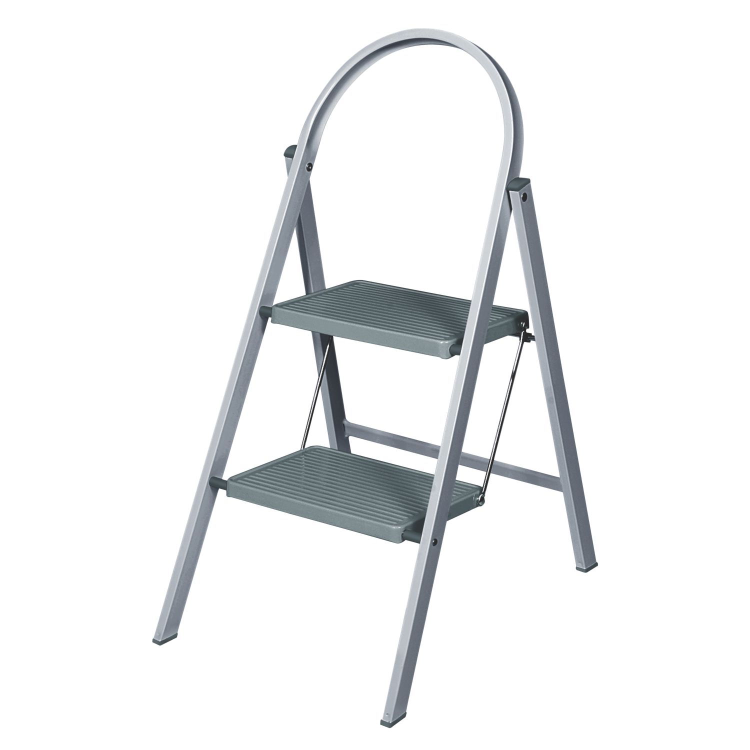 Werner Steel 2 Step 450mm Folding Step Stool With Platform (774PG)