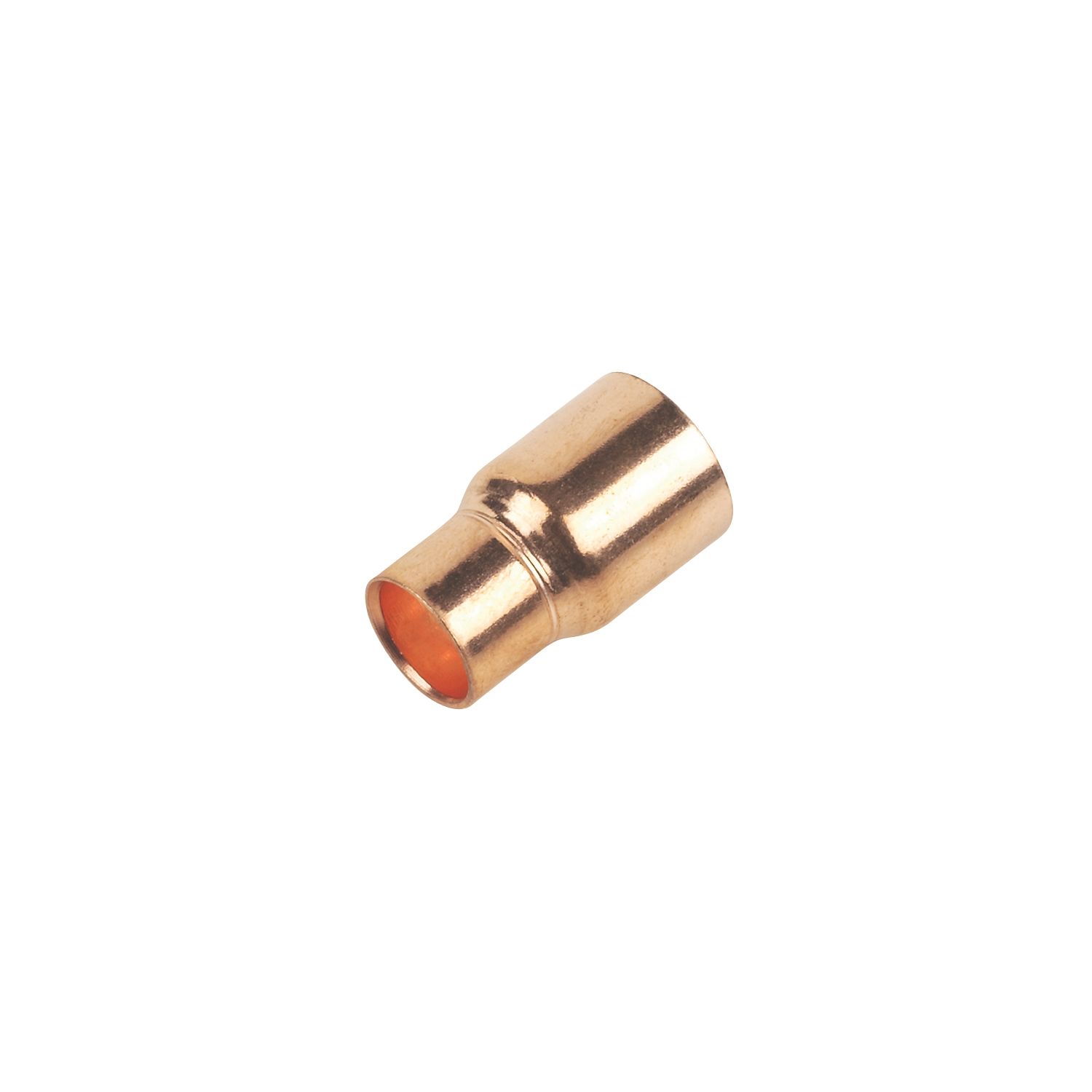 Flomasta Copper End Feed Fitting Reducers F 10mm x M 15mm 2 Pack (77635)