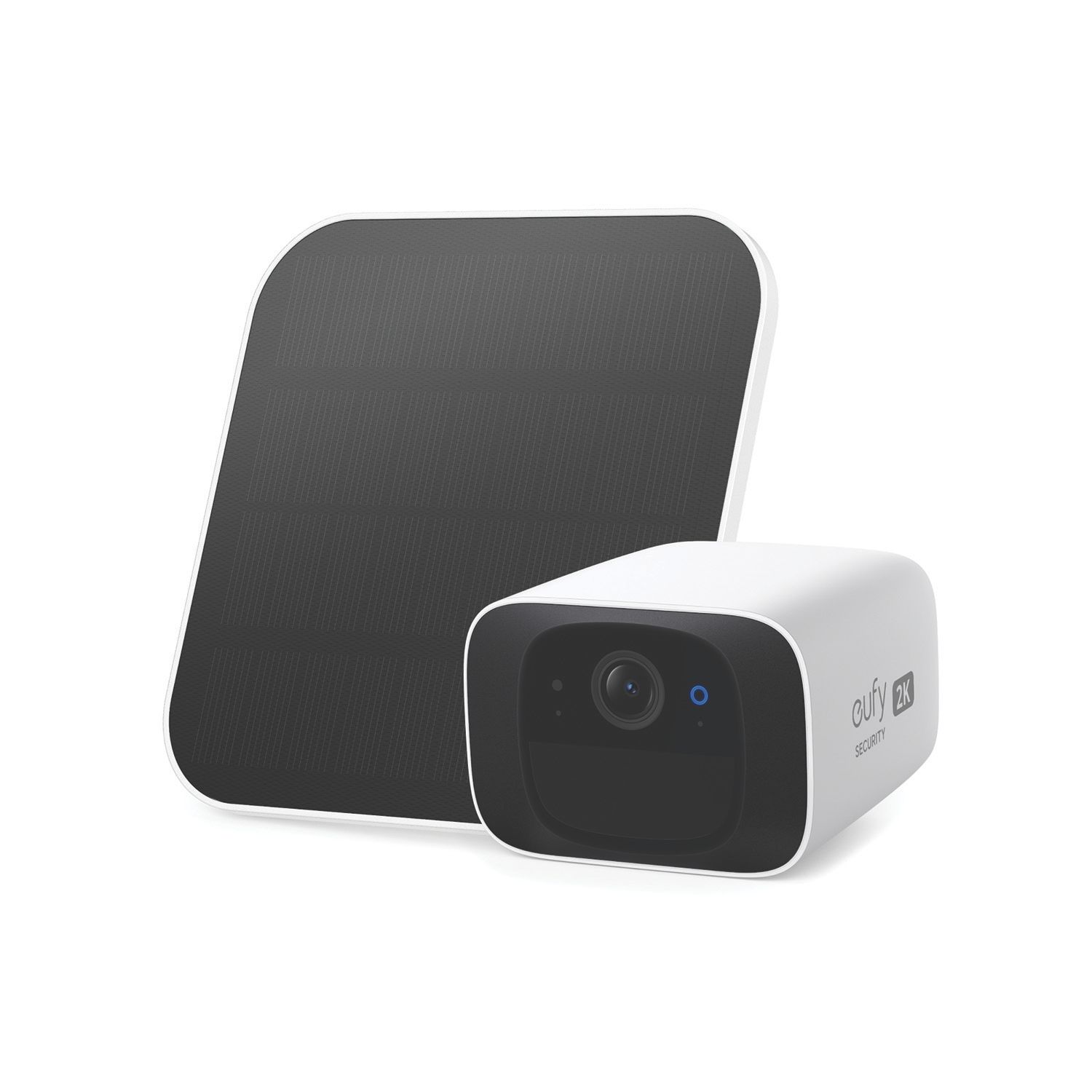 Eufy SoloCam C210 Rechargeable Battery-Operated White Wireless 2K Indoor & Outdoor Square Security Camera (776AG)