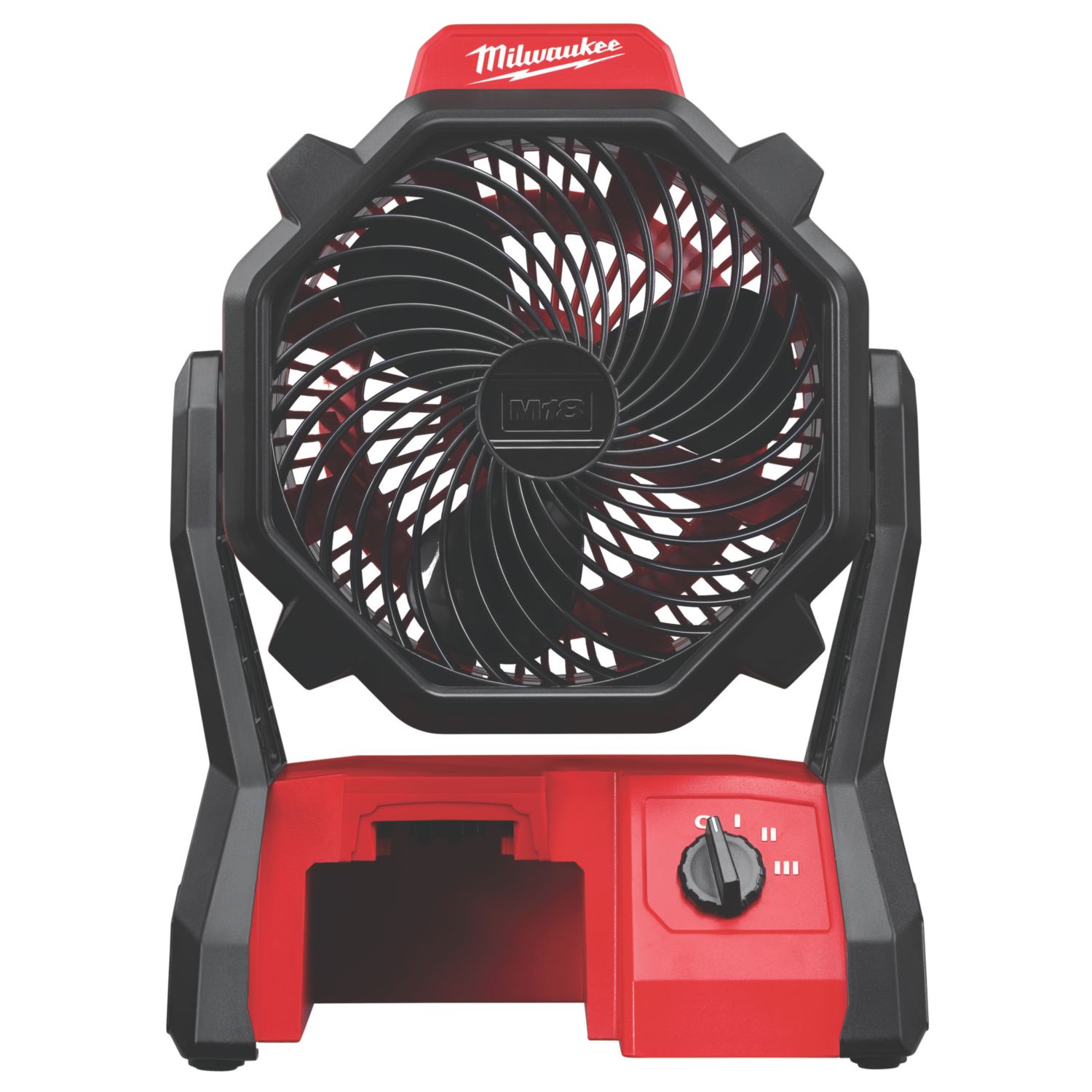 Milwaukee M18 AF-0 8 1/2" 18V Li-Ion RedLithium Cordless Fan - Bare (777HP)