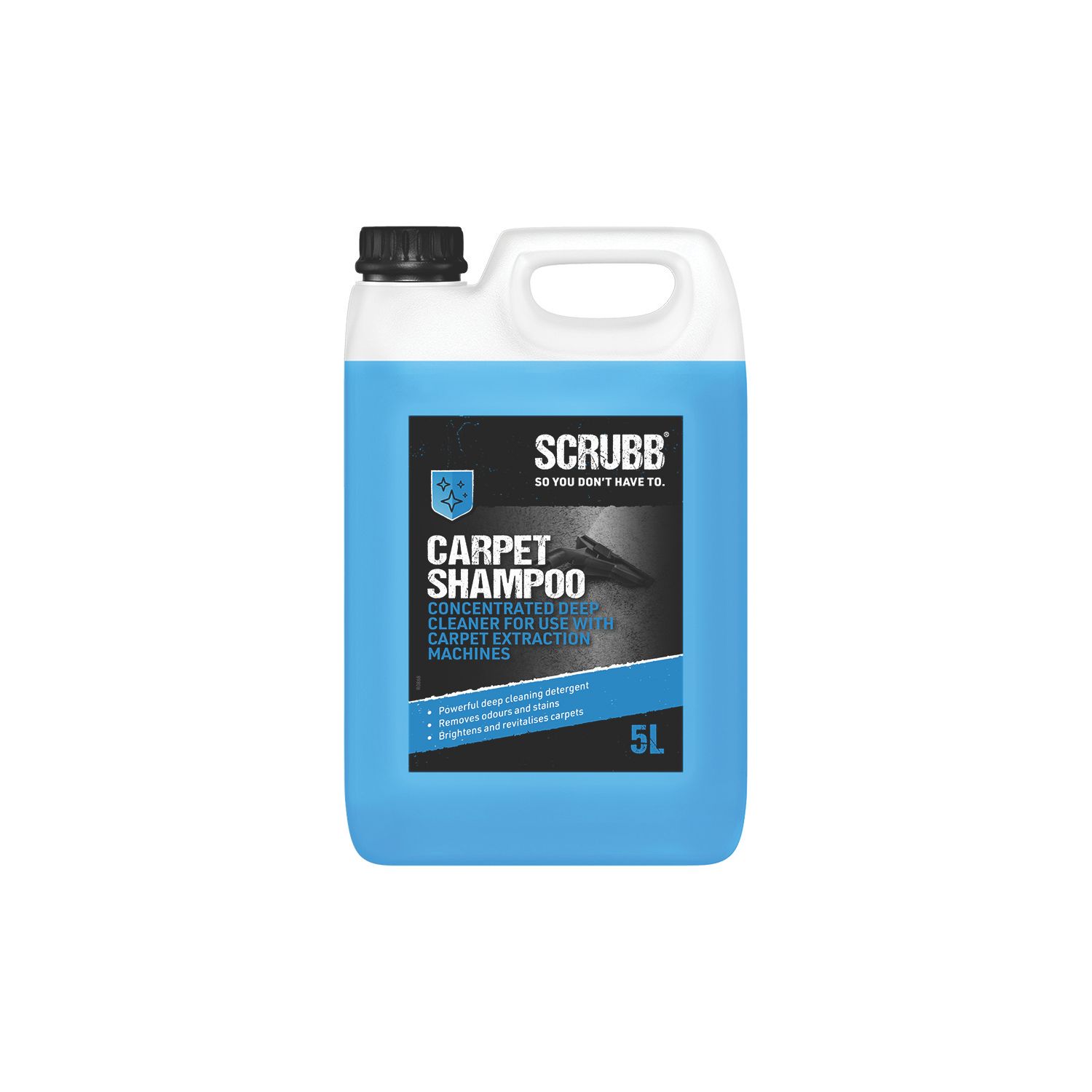 Scrubb Carpet Shampoo Extraction Detergent Cleaner 5Ltr (777VE)