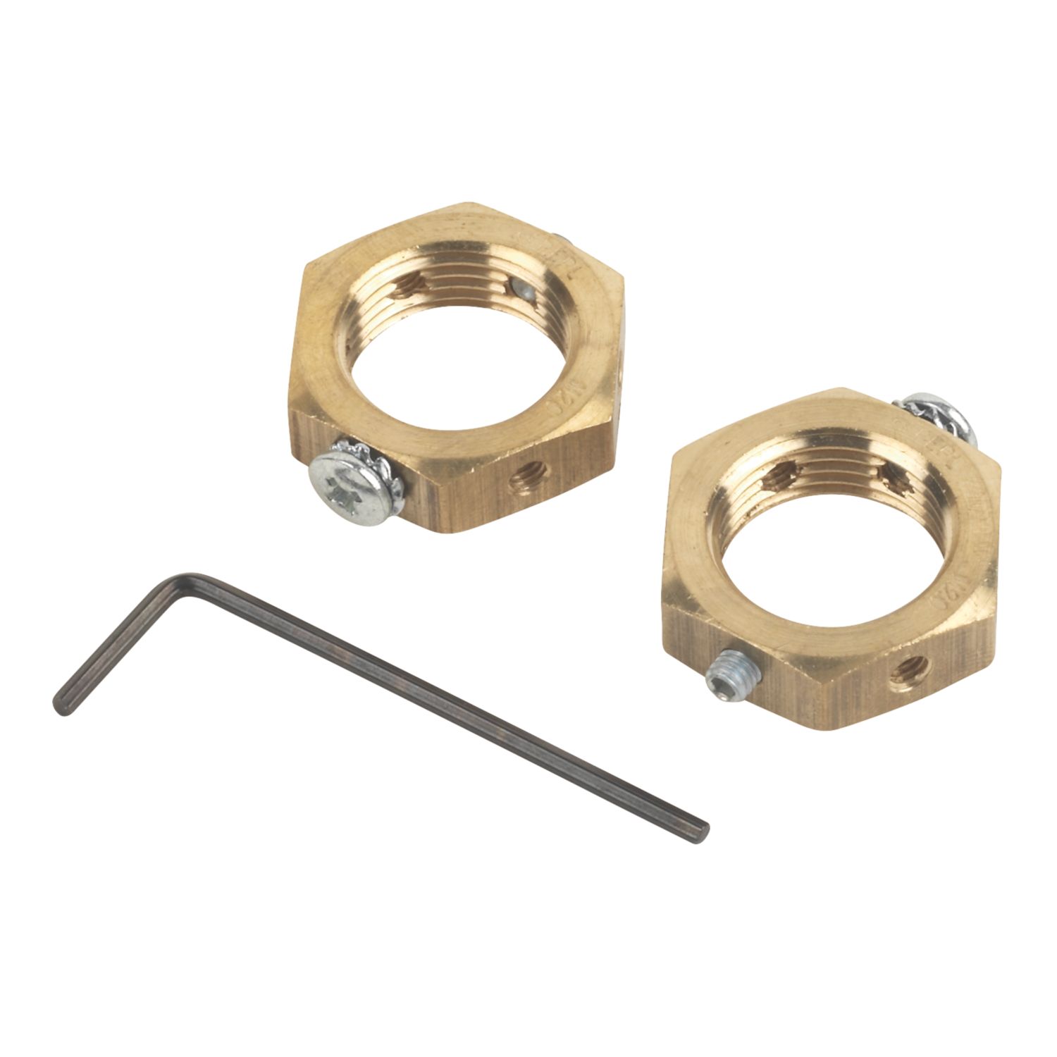 Essentials Earthing Nuts 20mm 2 Pack (77809)