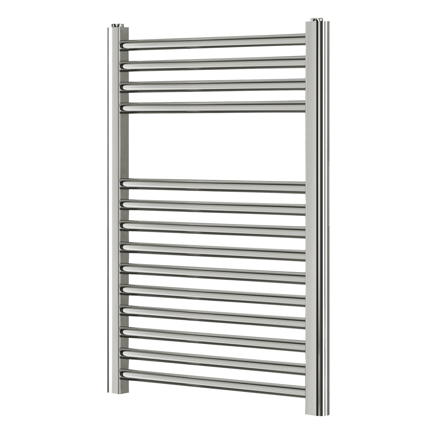 Blyss 700mm x 400mm 563BTU Chrome Flat Towel Radiator (7802V)