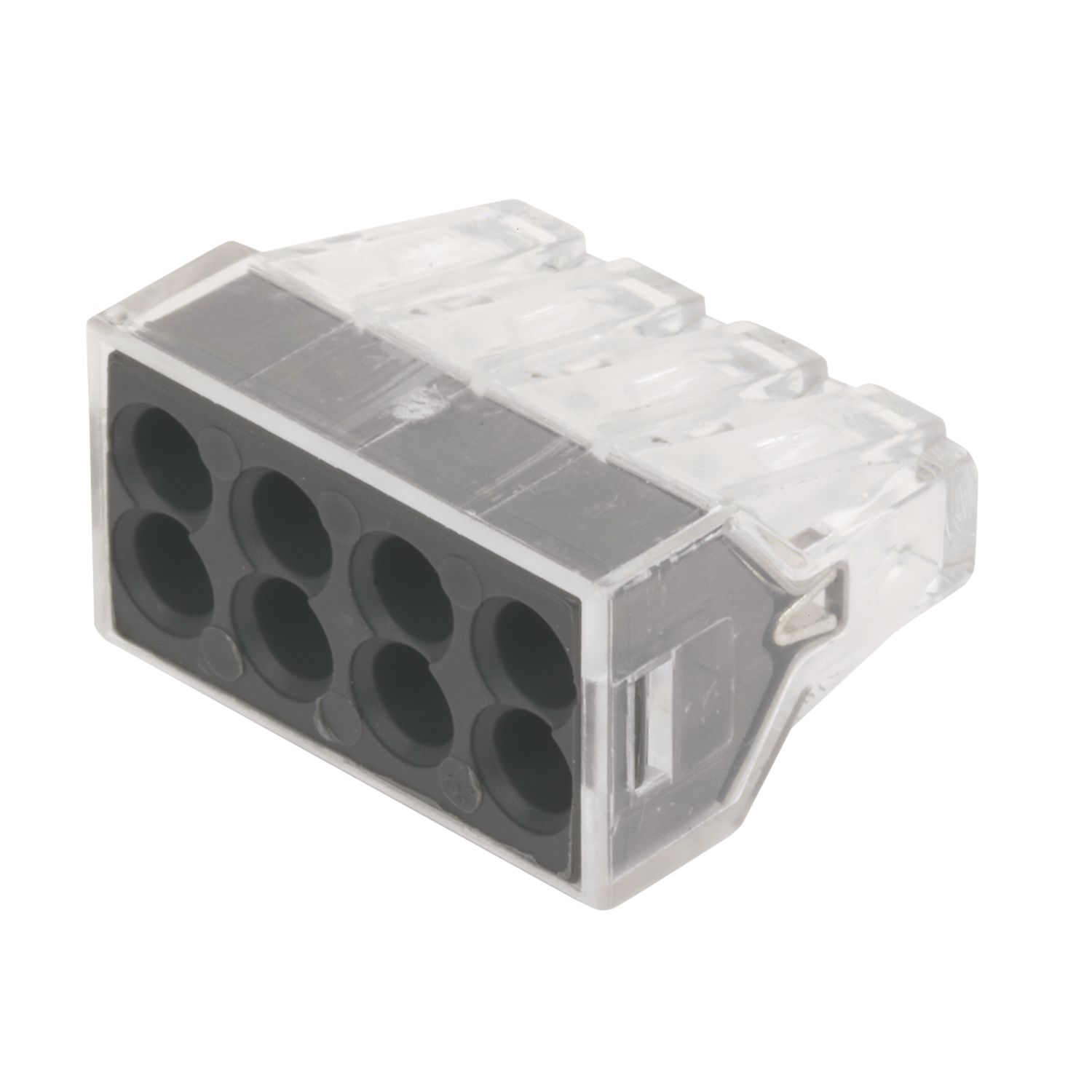 Wago 773-108 24A 8-Way Push-Wire Connectors 50 Pack (78075)