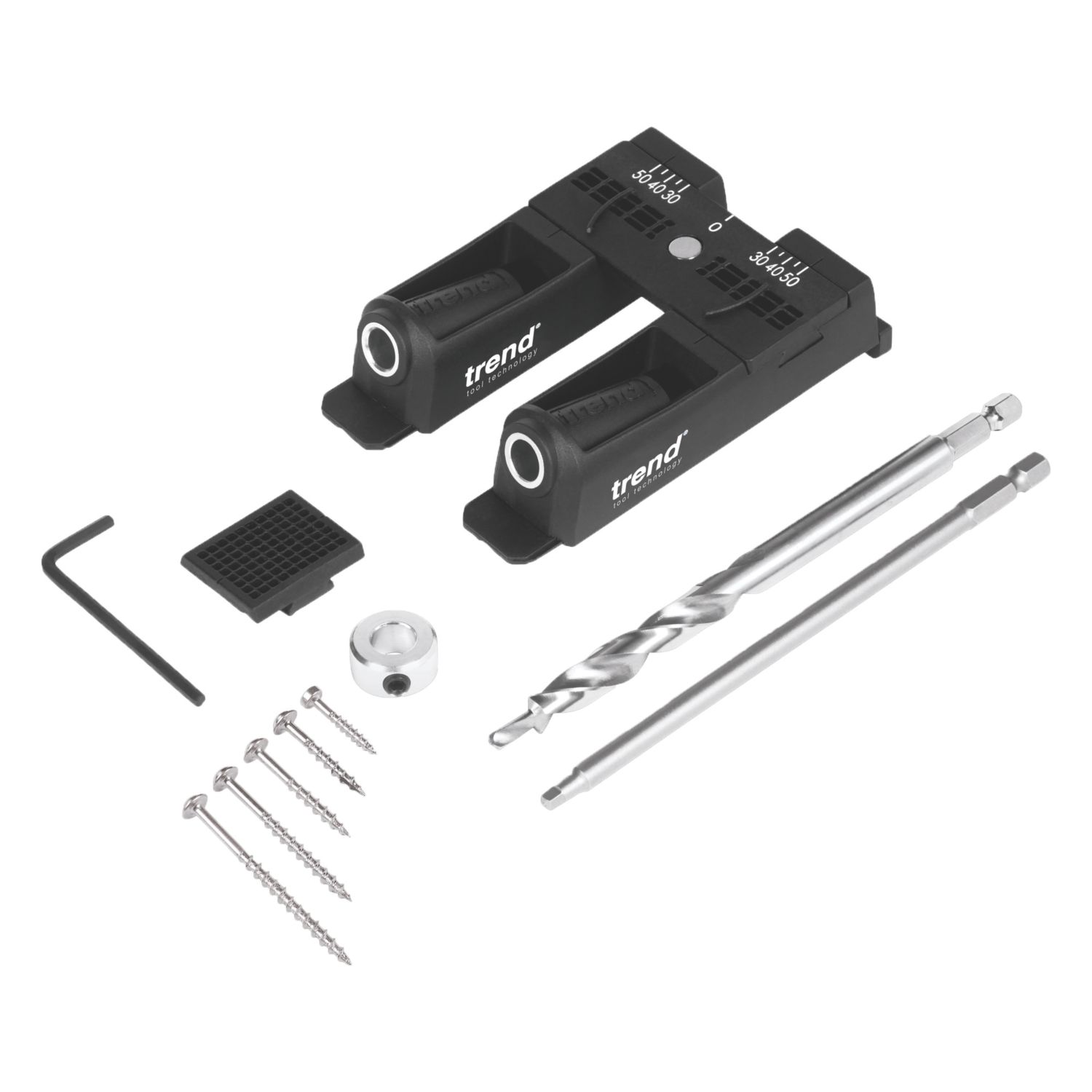 Trend 114mm 3-in-1 Pocket Hole Jig (780PV)