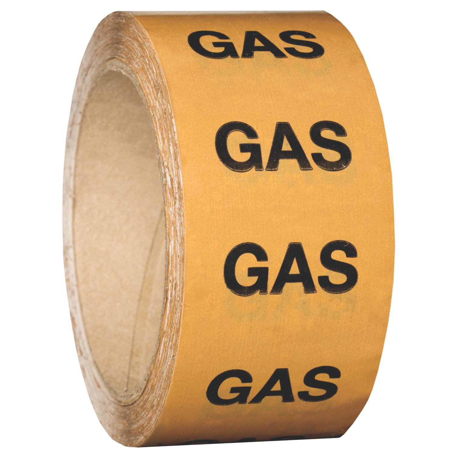 Essentials Gas Pipe Marking Tape Brown 33m x 50mm (780YU)