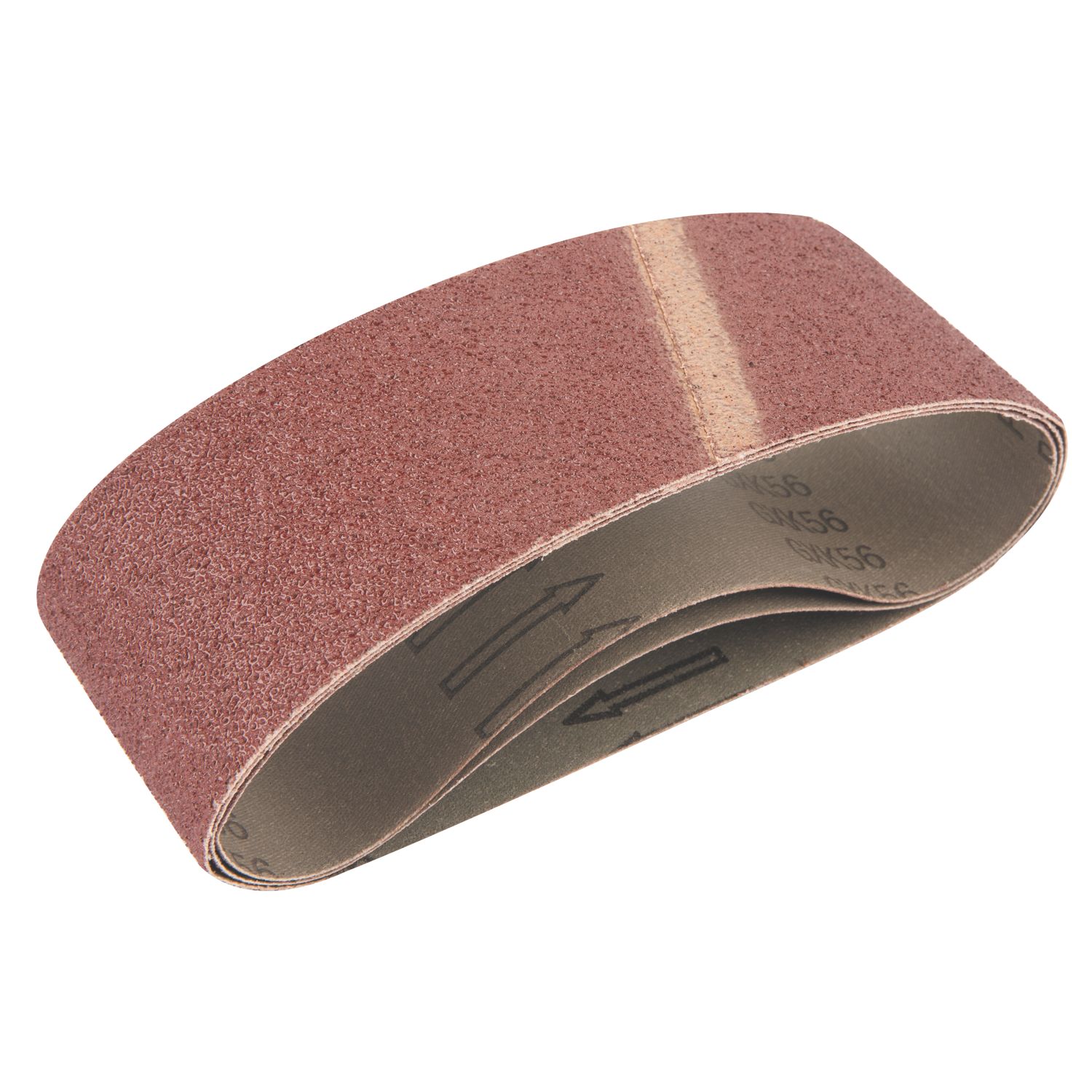 60 Grit Multi-Material Sanding Belt 457mm x 76mm 3 Pack (782JG)