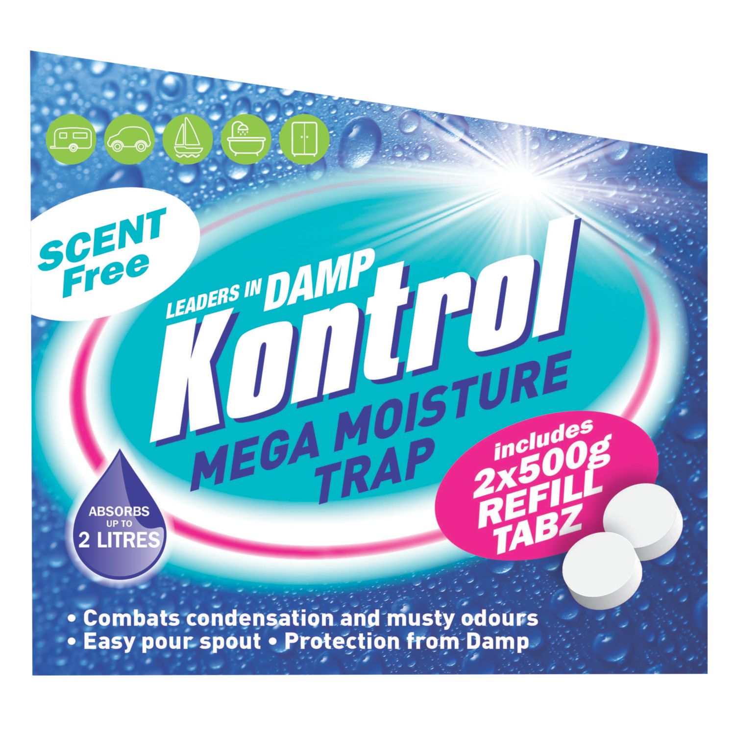 Kontrol Mega Moisture Trap 2Ltr (7832H)