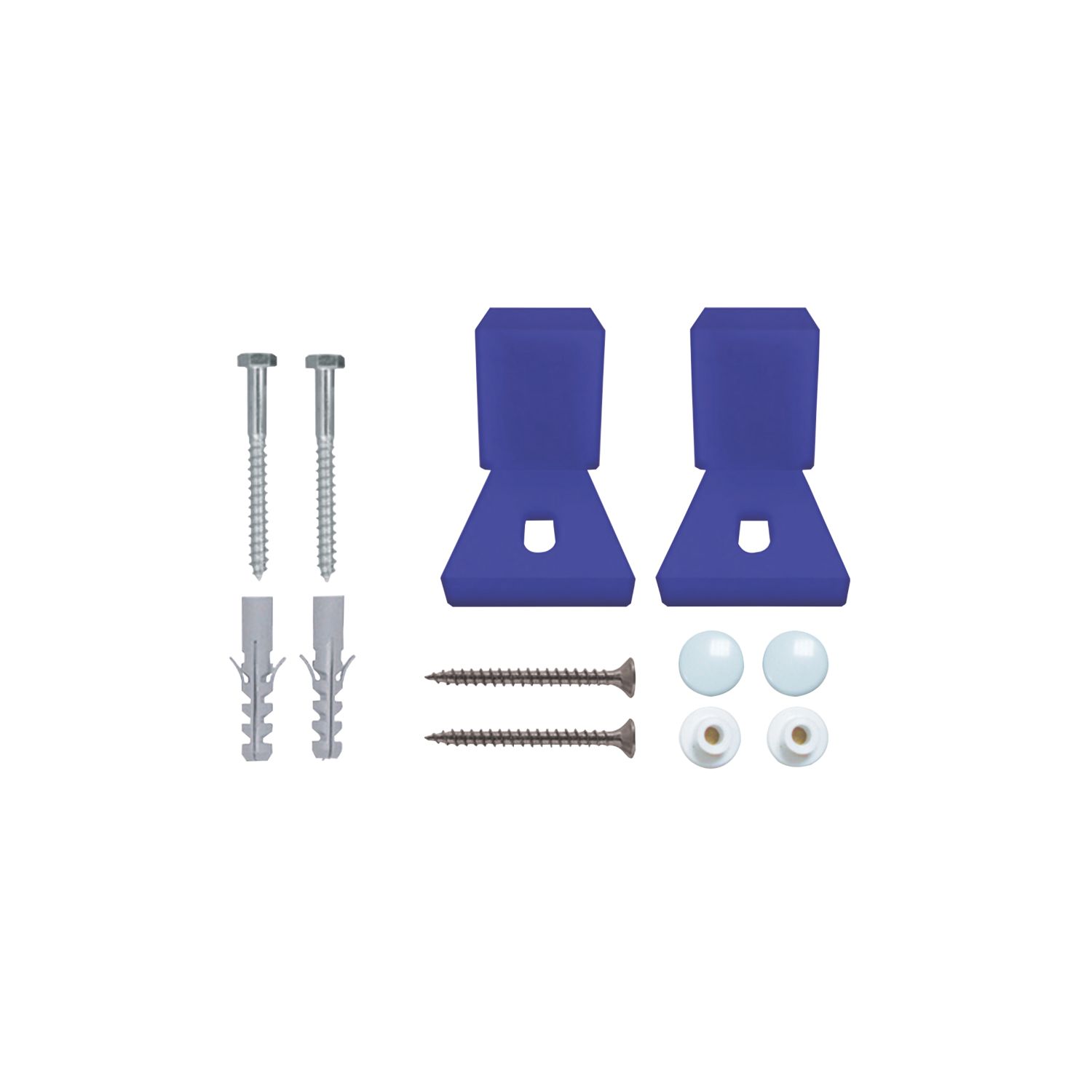 Rawlplug 67-488 Adjustable WC/Bidet Fixing Kit (7837F)