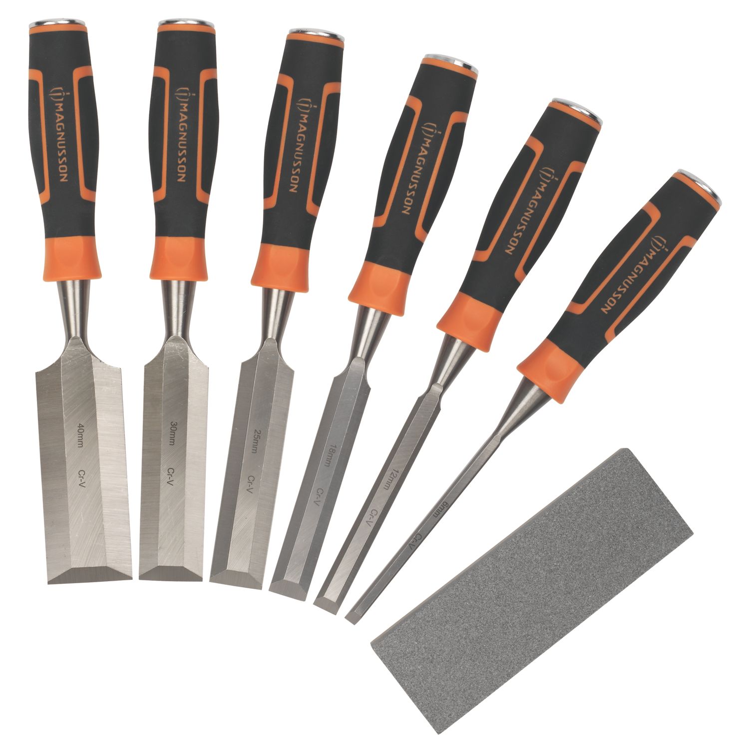 Magnusson Bevel Edge Wood Chisel Set 7 Pieces (7837V)