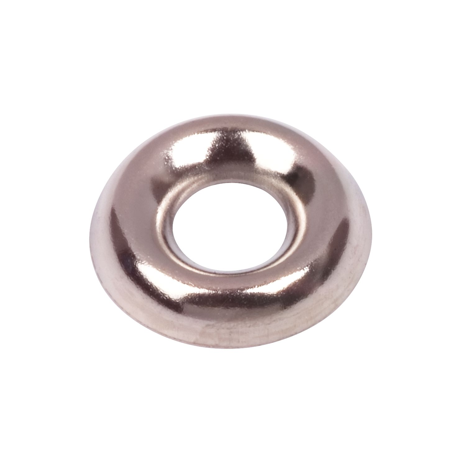 Essentials 8ga 200 Pack Nickel-Plated Screw Cups (78689)
