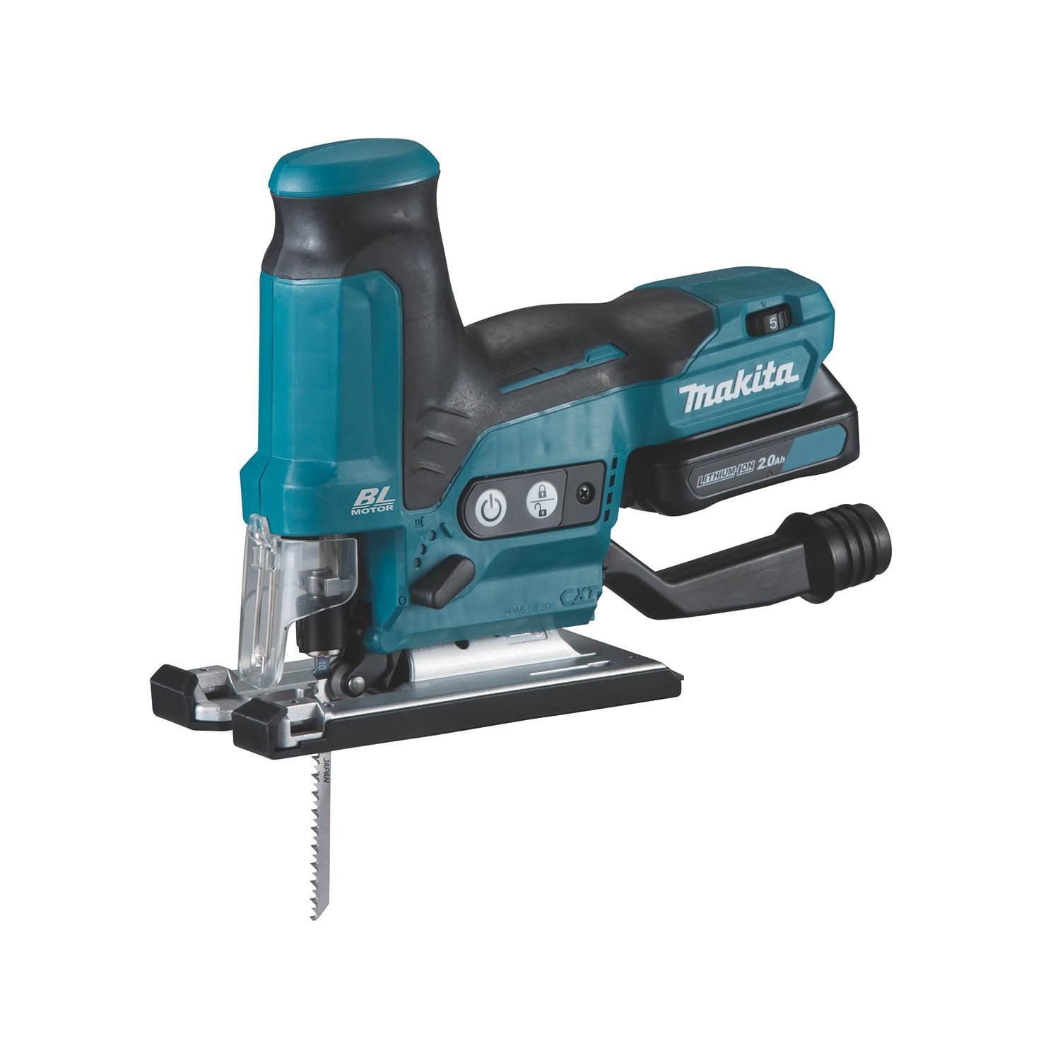 Makita JV102DSAJ 12V 2 x 2.0Ah Li-Ion CXT Brushless Cordless Jigsaw (788FG)