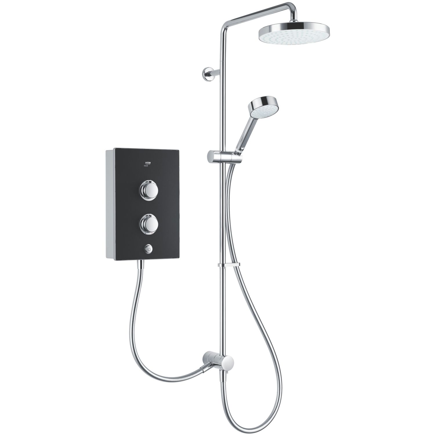 Mira Decor Dual Onyx 10.8kW Manual Electric Shower (788GV)