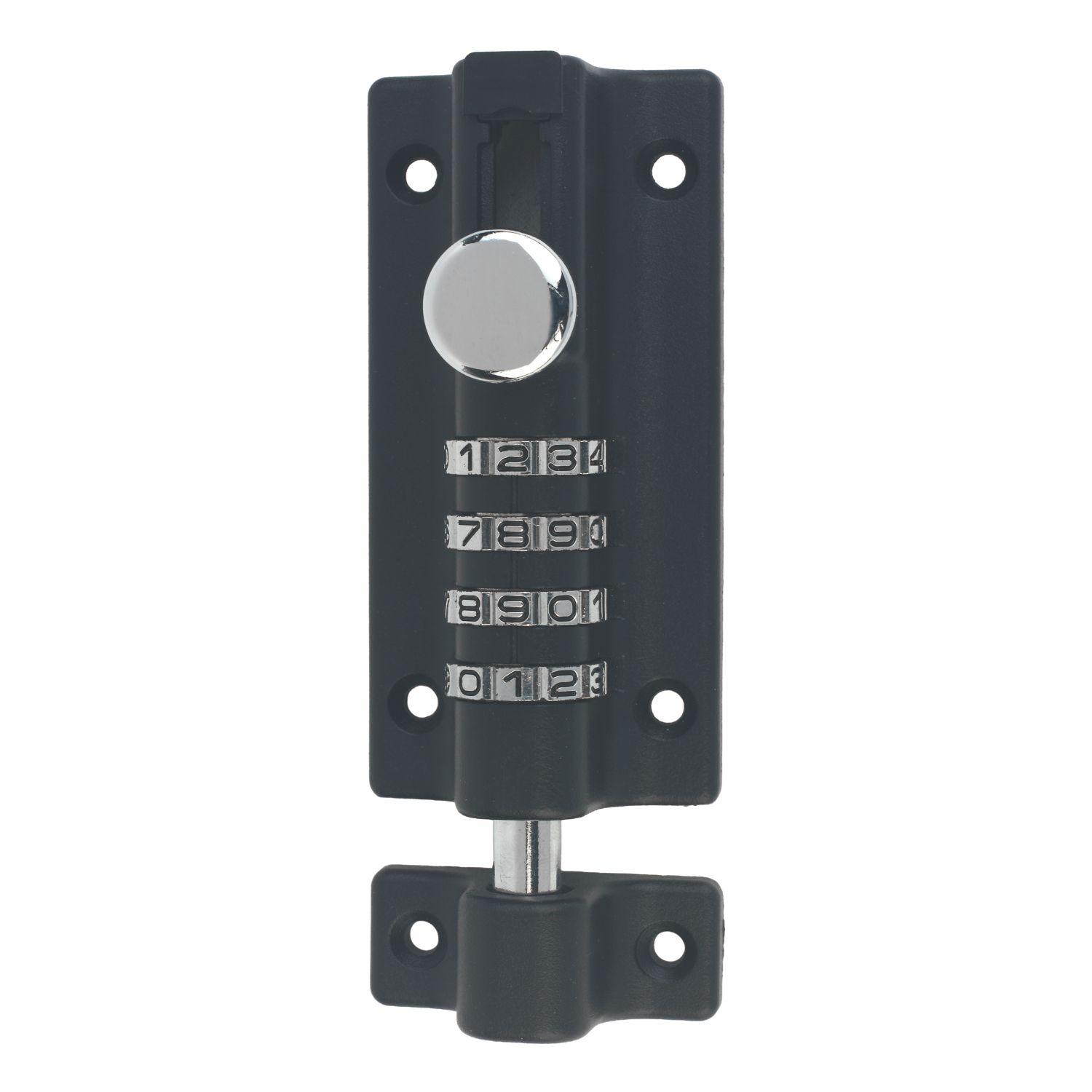 Smith & Locke Gate Bolt Black 120mm (789CX)