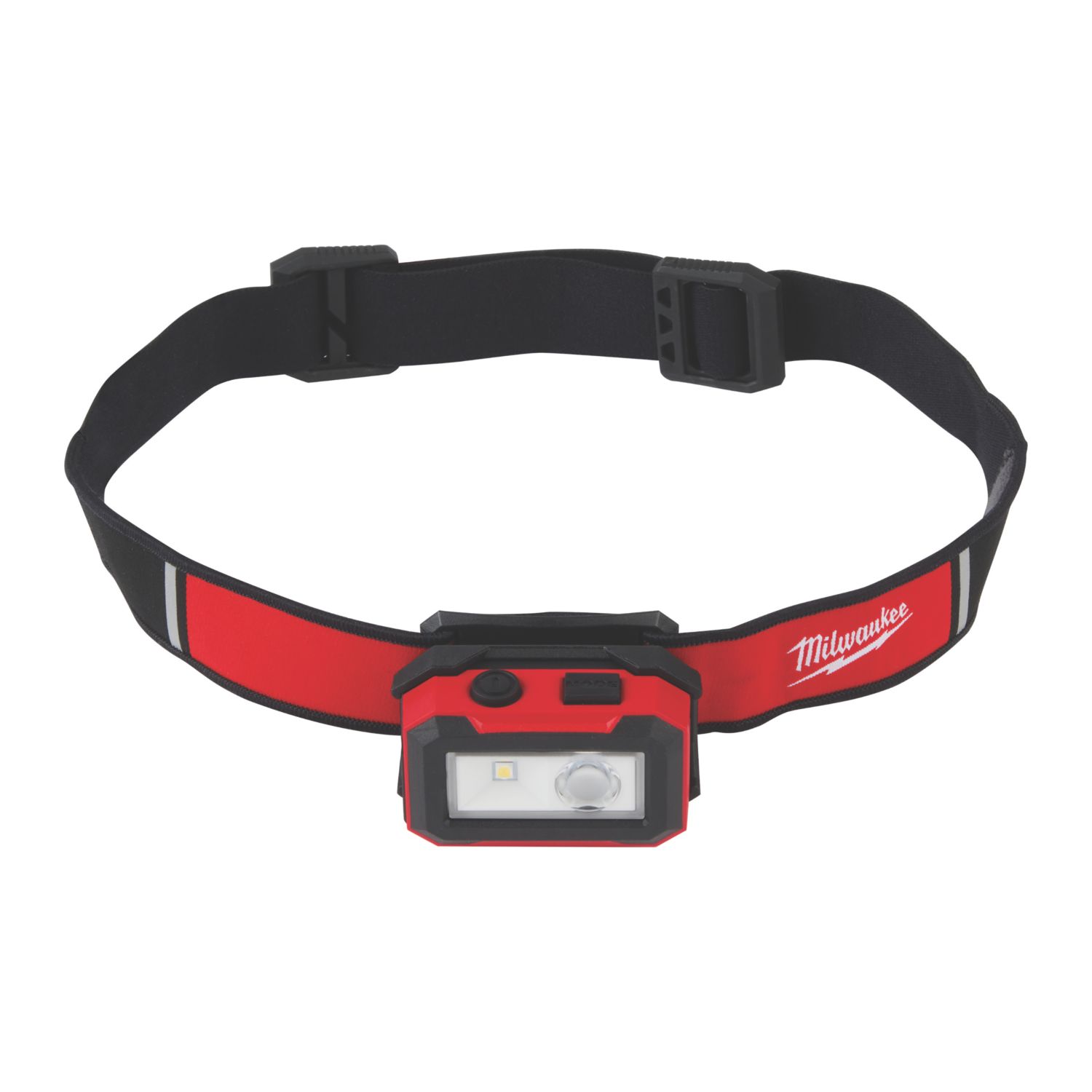 Milwaukee IRHL450 Rechargeable LED USB Headlamp Black/Red 450lm (789GE)