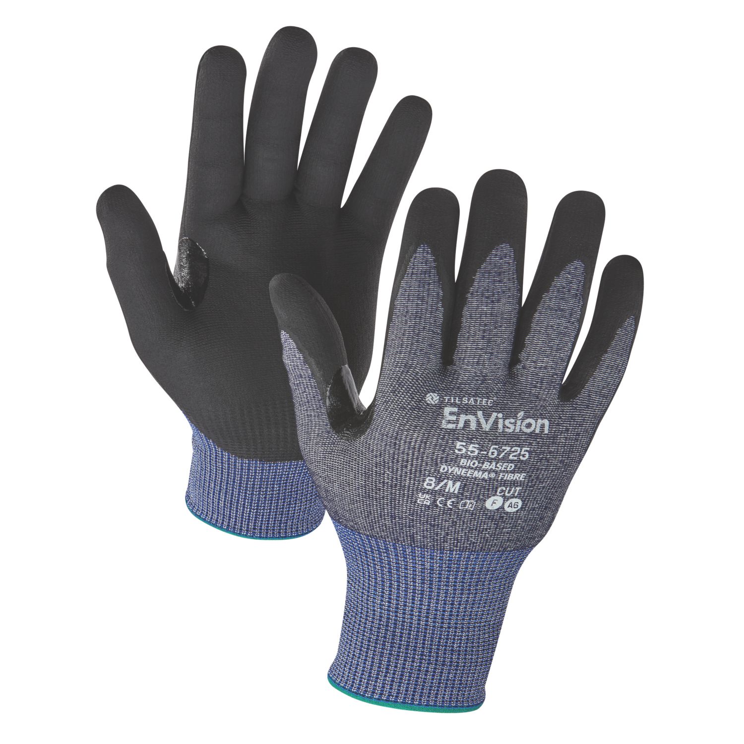 Tilsatec EnVision Cut F Gloves Blue / Black X Large (790CM)