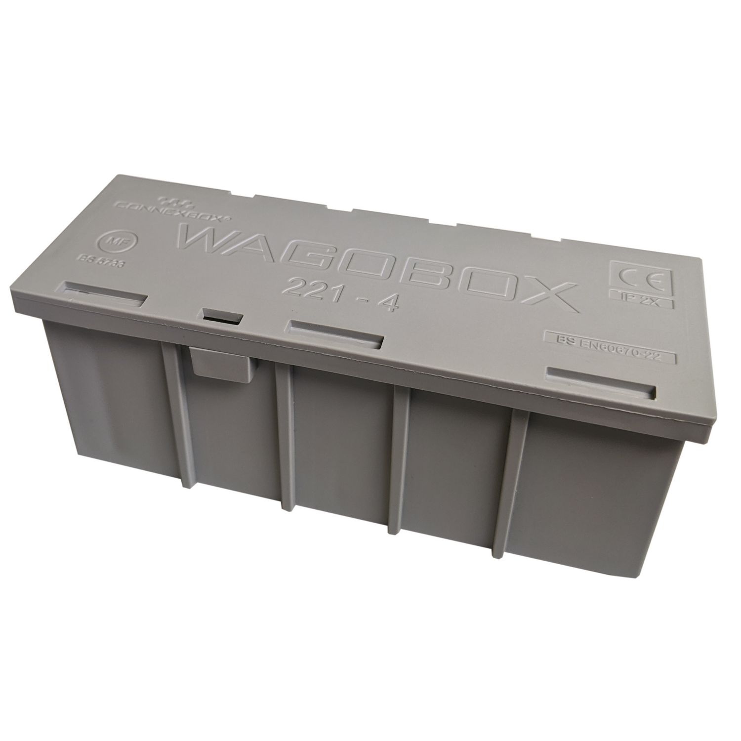Wago 32A Multi-Purpose Junction Box 108 x 39 x 44mm Grey (790KJ)