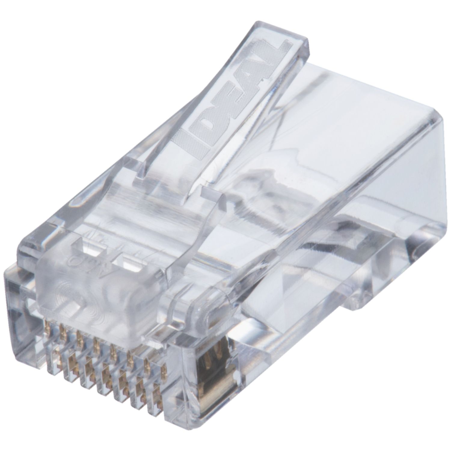 Ideal RJ45 8P/8C Feed-Thru Modular Plugs 25 Pack (7915X)