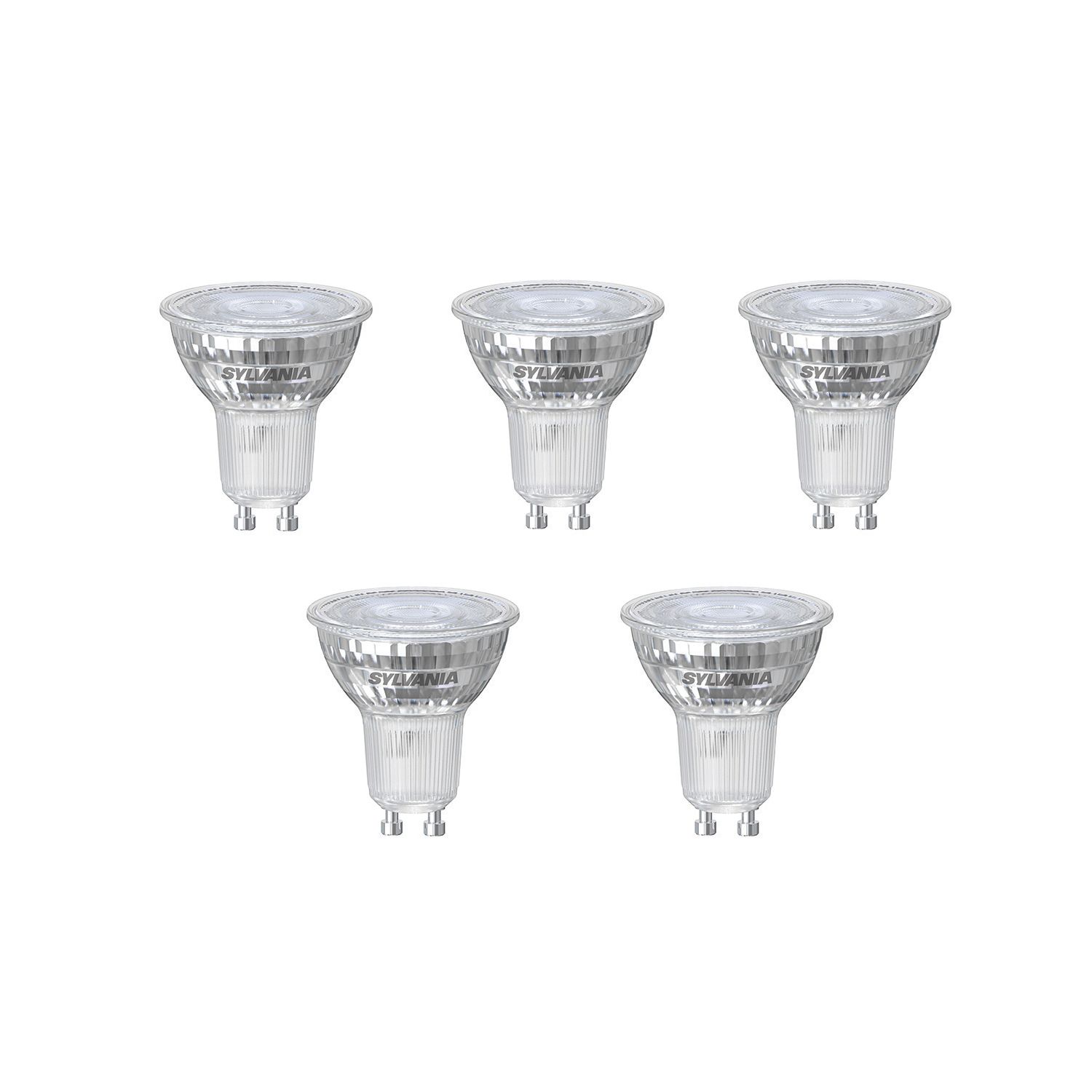 Sylvania RefLed Superia GU10 LED Light Bulb 360lm 3.7W 5 Pack (791EV)