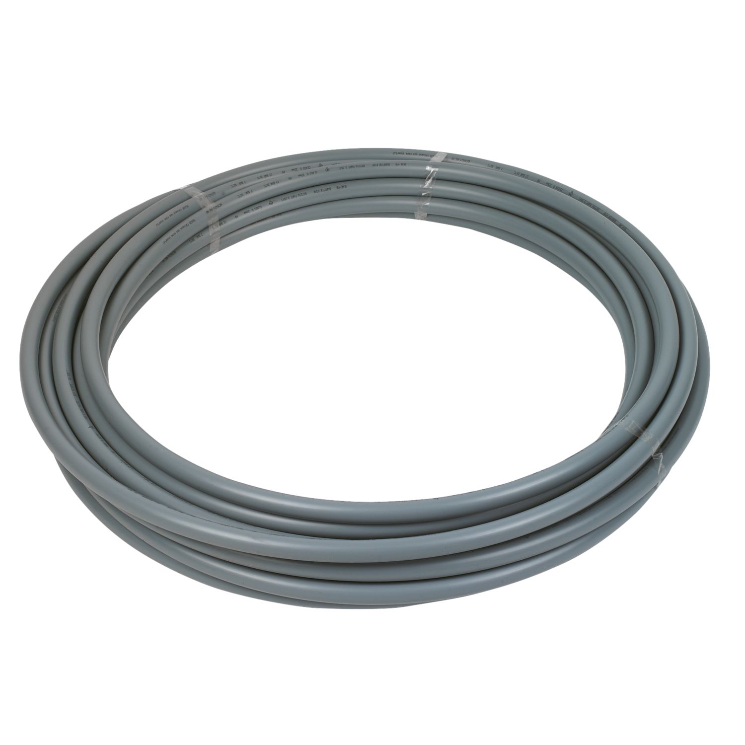 Push-Fit Polybutylene Barrier Pipe 22mm x 25m Grey (79215)