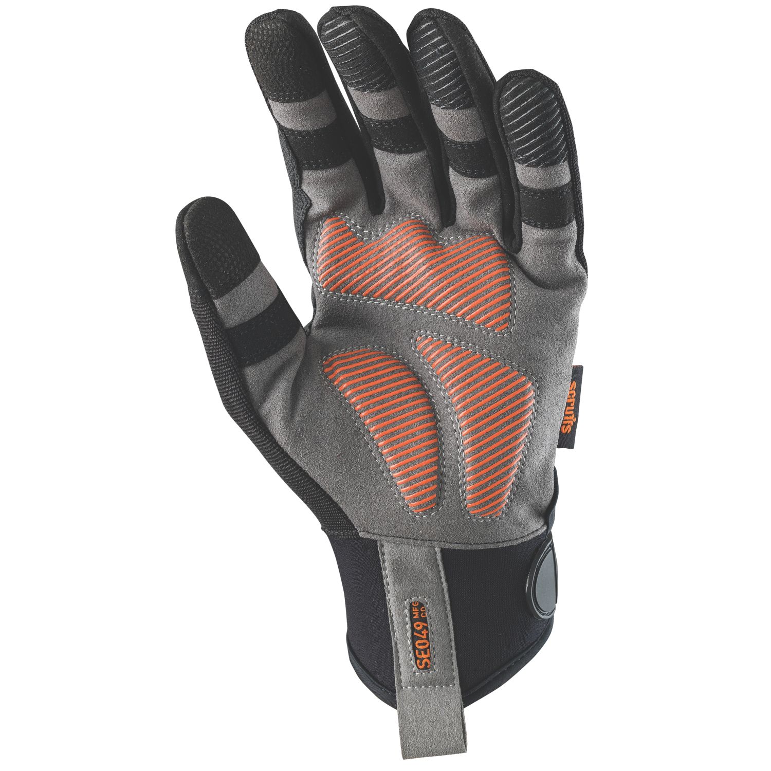 Scruffs Trade Work Gloves Black/Grey Large (794KV)