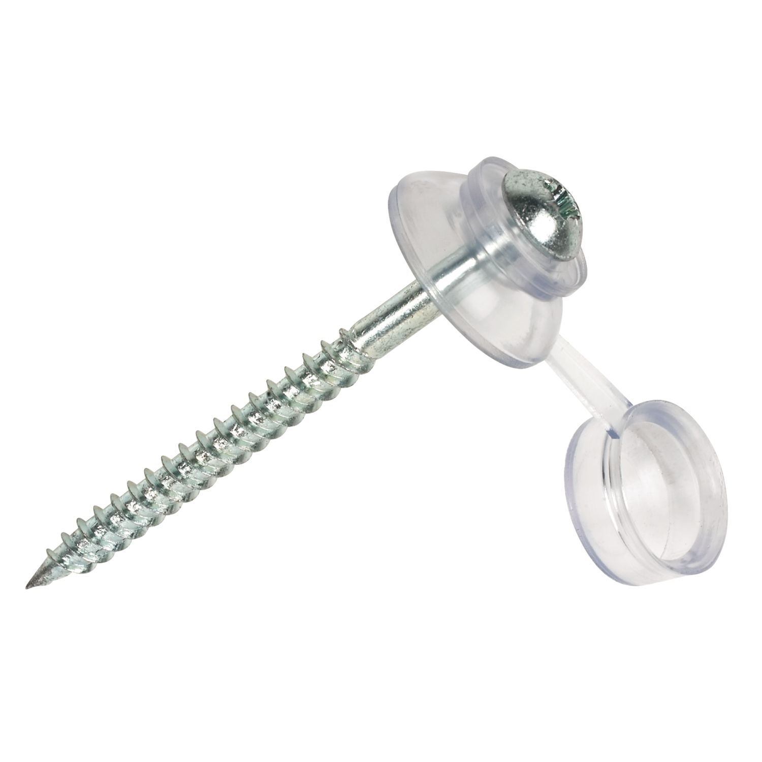 Essentials Pan Roofing Screws 4mm x 75mm 20 Pack (79532)