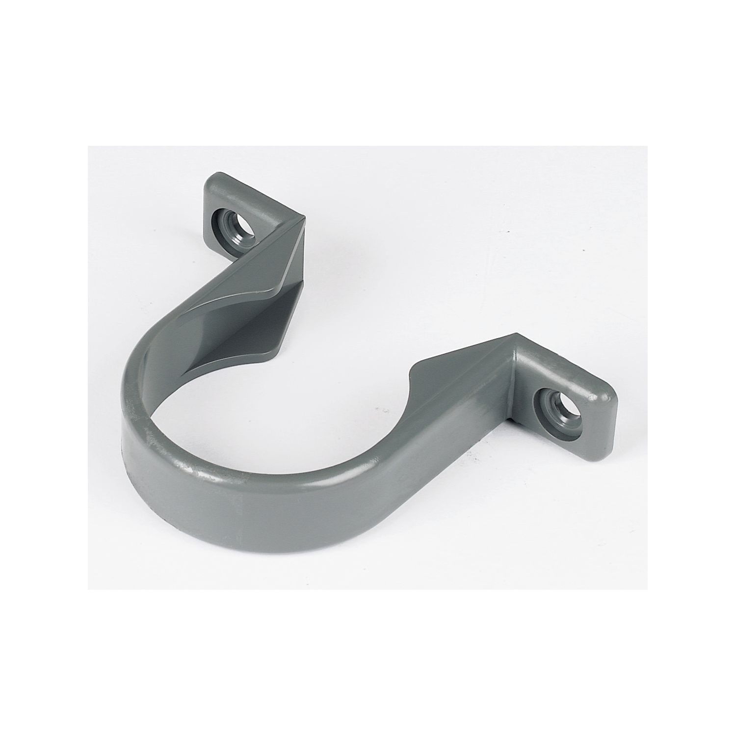 FloPlast Pipe Clips Grey 32mm 20 Pack (79606)