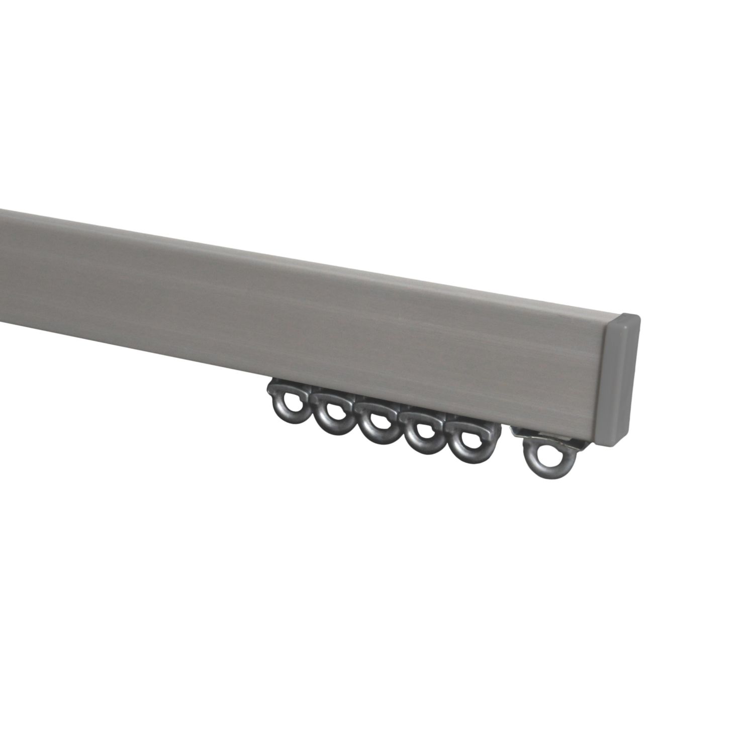 Renaissance Rigid Curtain Track Silver 100cm (796CK)