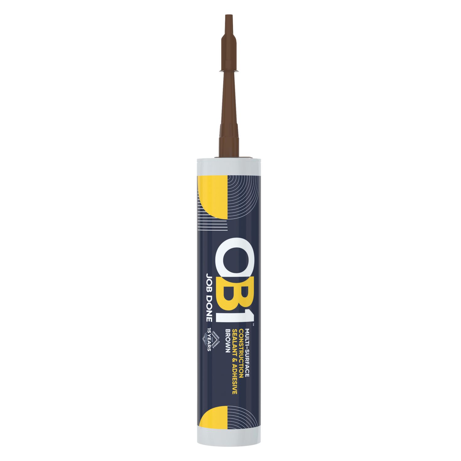 OB1 Multi-Surface Sealant & Adhesive Brown 290ml (798JJ)