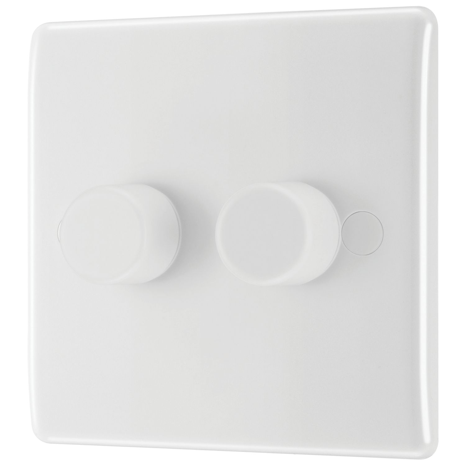 British General BG Smart 2-Gang 2-Way LED Smart Dimmer Switch - Master White (799CH)